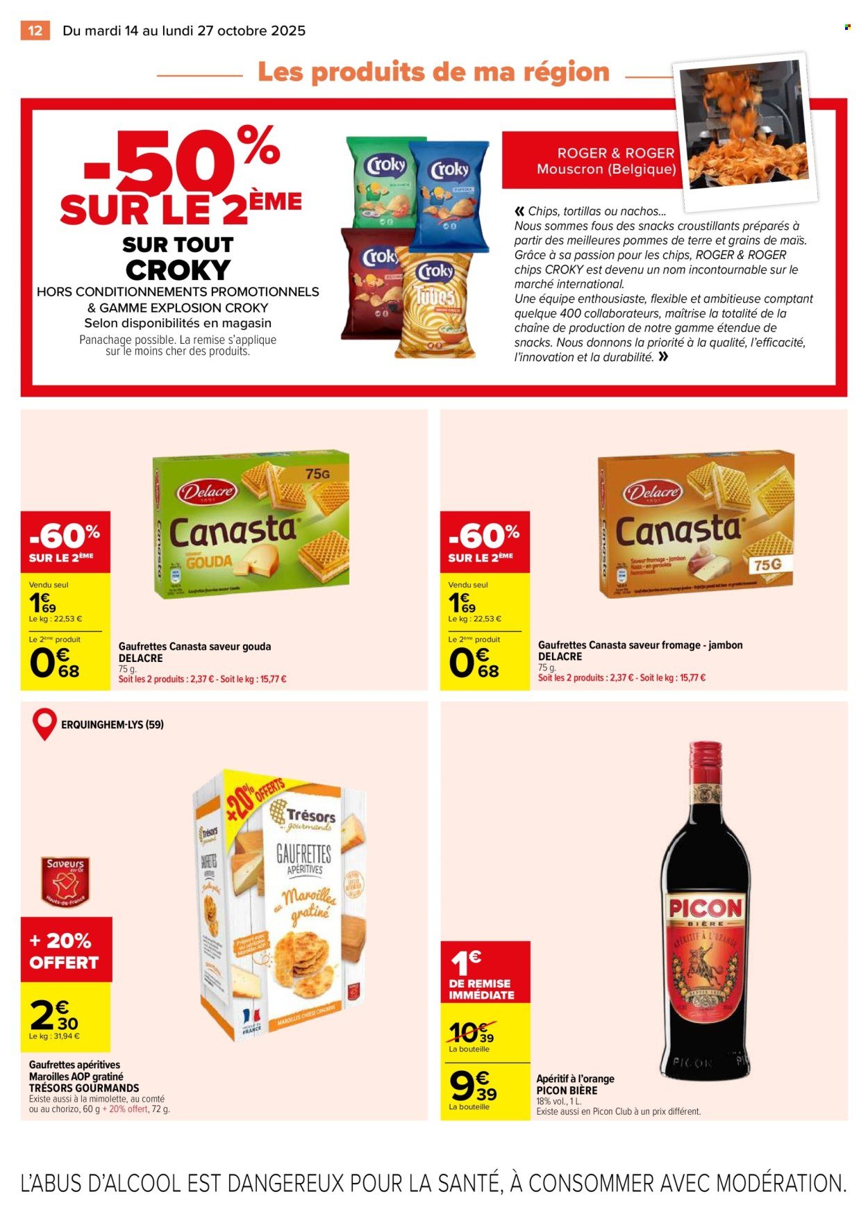 Catalogue CARREFOUR - LE MEILLEUR DE MA RÉGION - NORD ET BELGIQUE (2025-10-14 - 2025-10-27)
