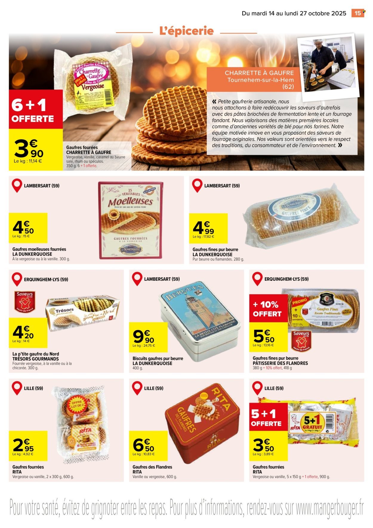 Catalogue CARREFOUR - LE MEILLEUR DE MA RÉGION - NORD ET BELGIQUE (2025-10-14 - 2025-10-27)