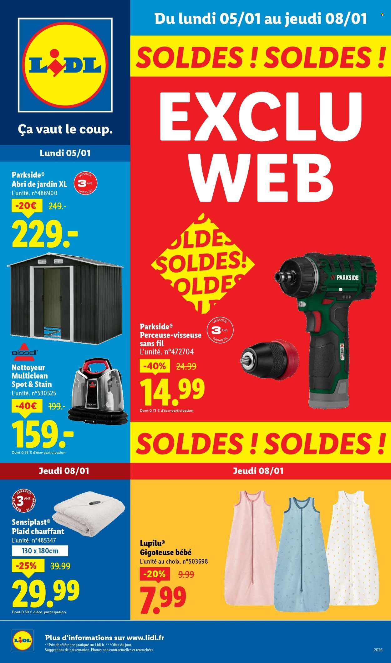 Catalogue LIDL - Les bonnes affaires Exclu Web