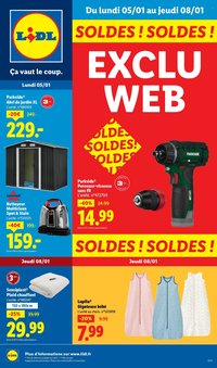 Catalogue LIDL - Les bonnes affaires Exclu Web