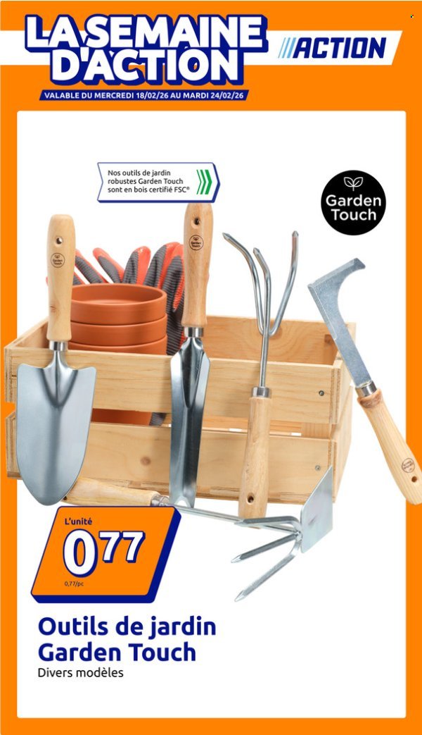 Catalogue ACTION - Du mercredi 18 février 2026