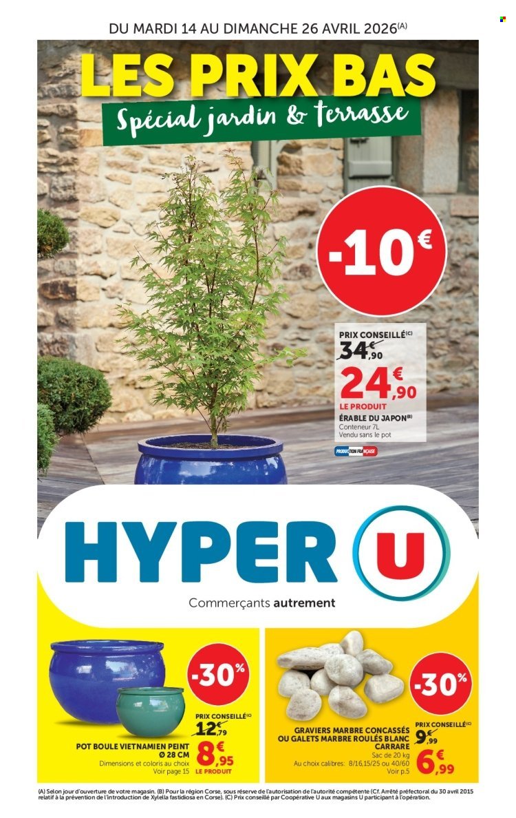Catalogue HYPER U - Jardin & Terrasse à prix bas