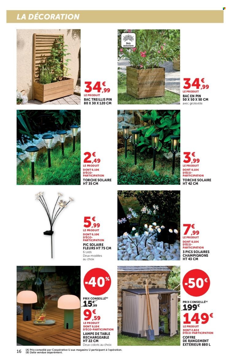 Catalogue HYPER U - Jardin & Terrasse à prix bas