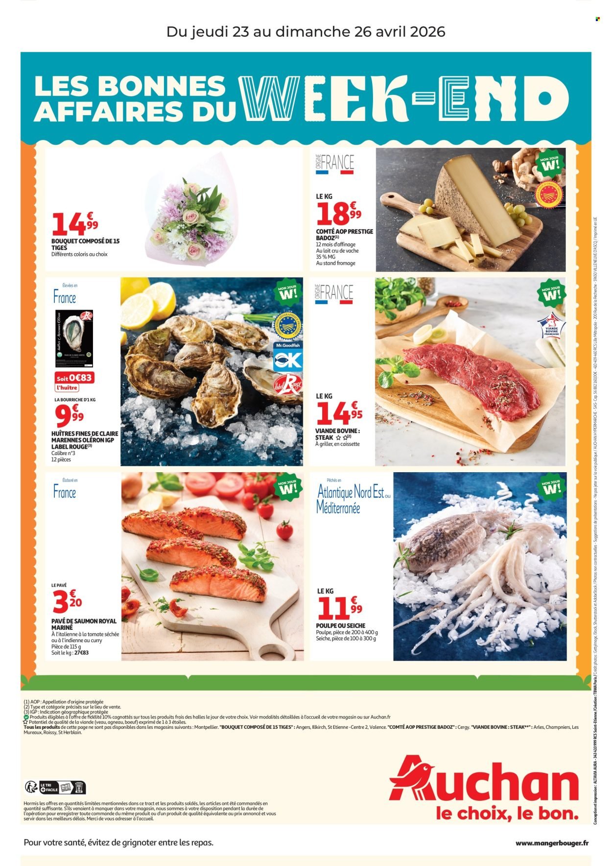Catalogue AUCHAN - Les bons plans du week-end dans votre hyper !