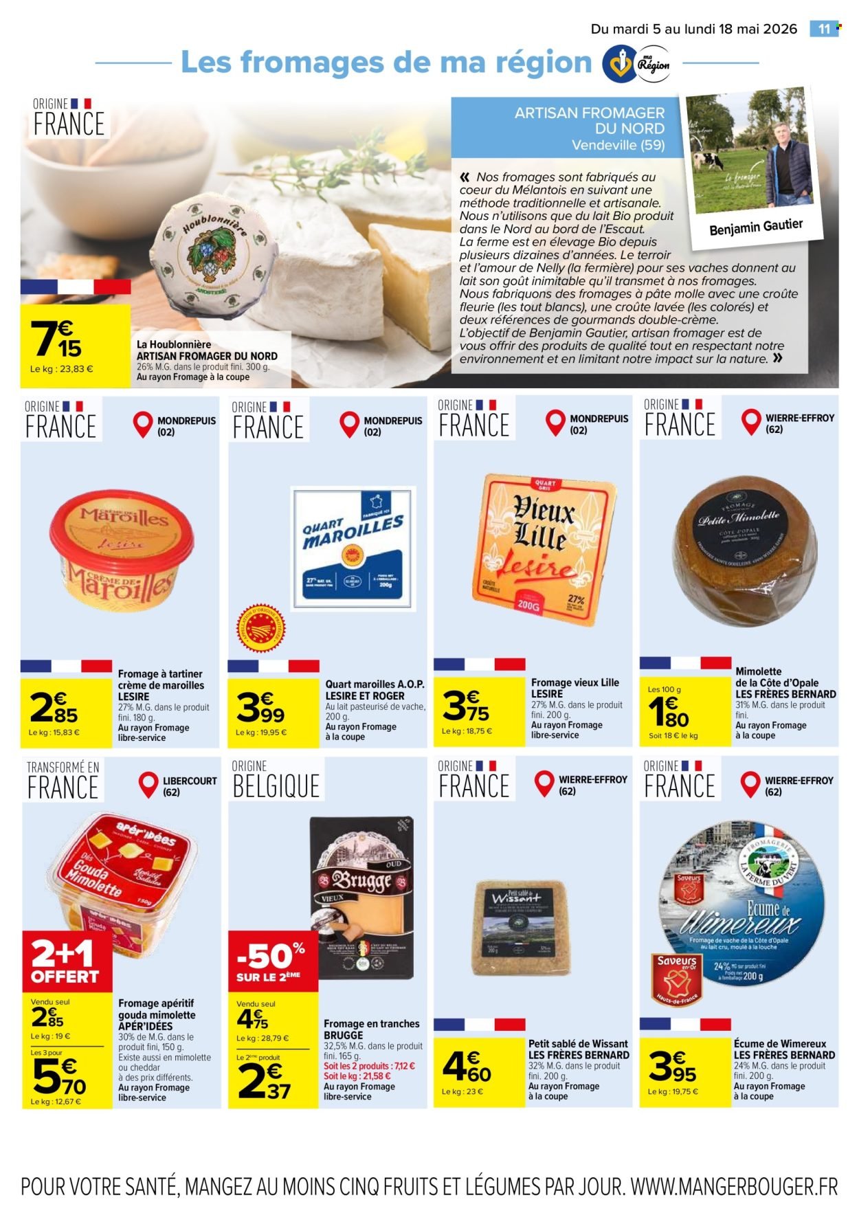 Catalogue CARREFOUR - LE MEILLEUR DE MA RÉGION - DU NORD ET DE LA BELGIQUE