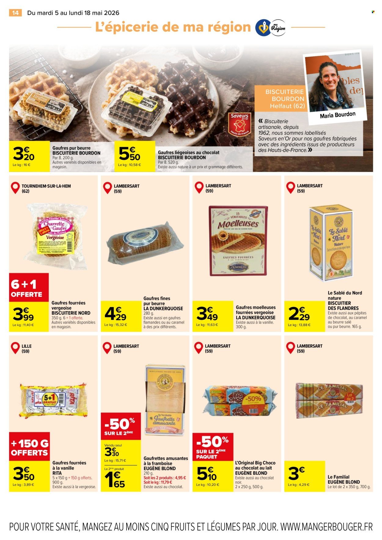 Catalogue CARREFOUR - LE MEILLEUR DE MA RÉGION - DU NORD ET DE LA BELGIQUE