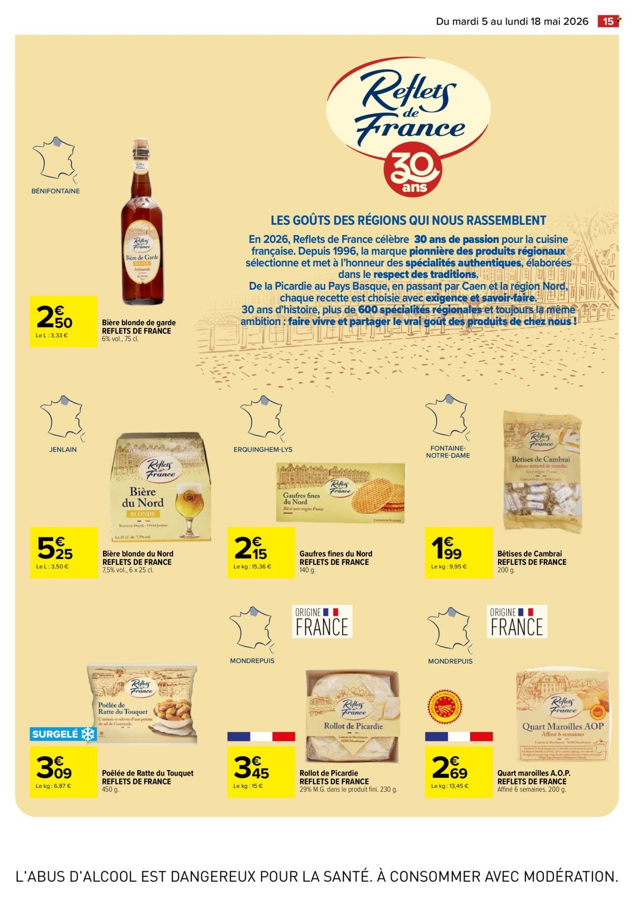 Catalogue CARREFOUR - LE MEILLEUR DE MA RÉGION - DU NORD ET DE LA BELGIQUE