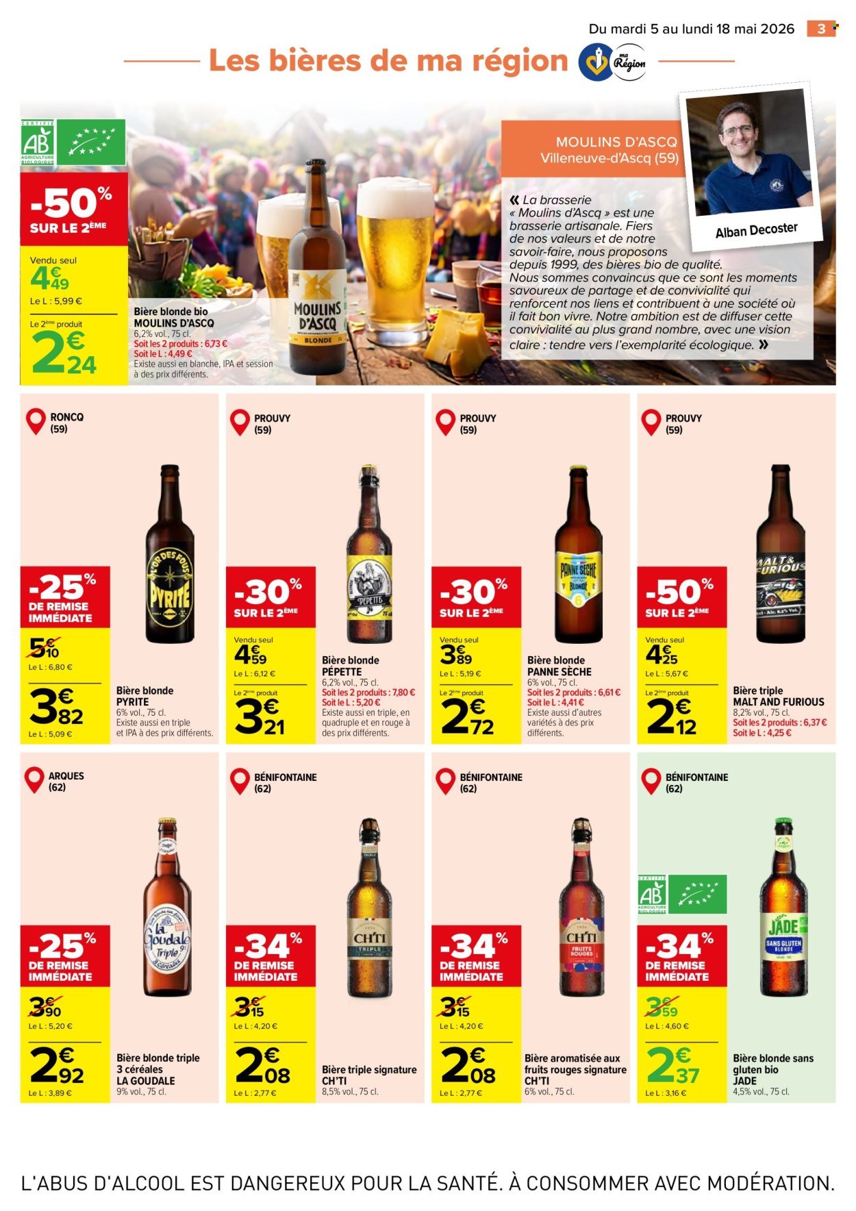 Catalogue CARREFOUR - LE MEILLEUR DE MA RÉGION - DU NORD ET DE LA BELGIQUE