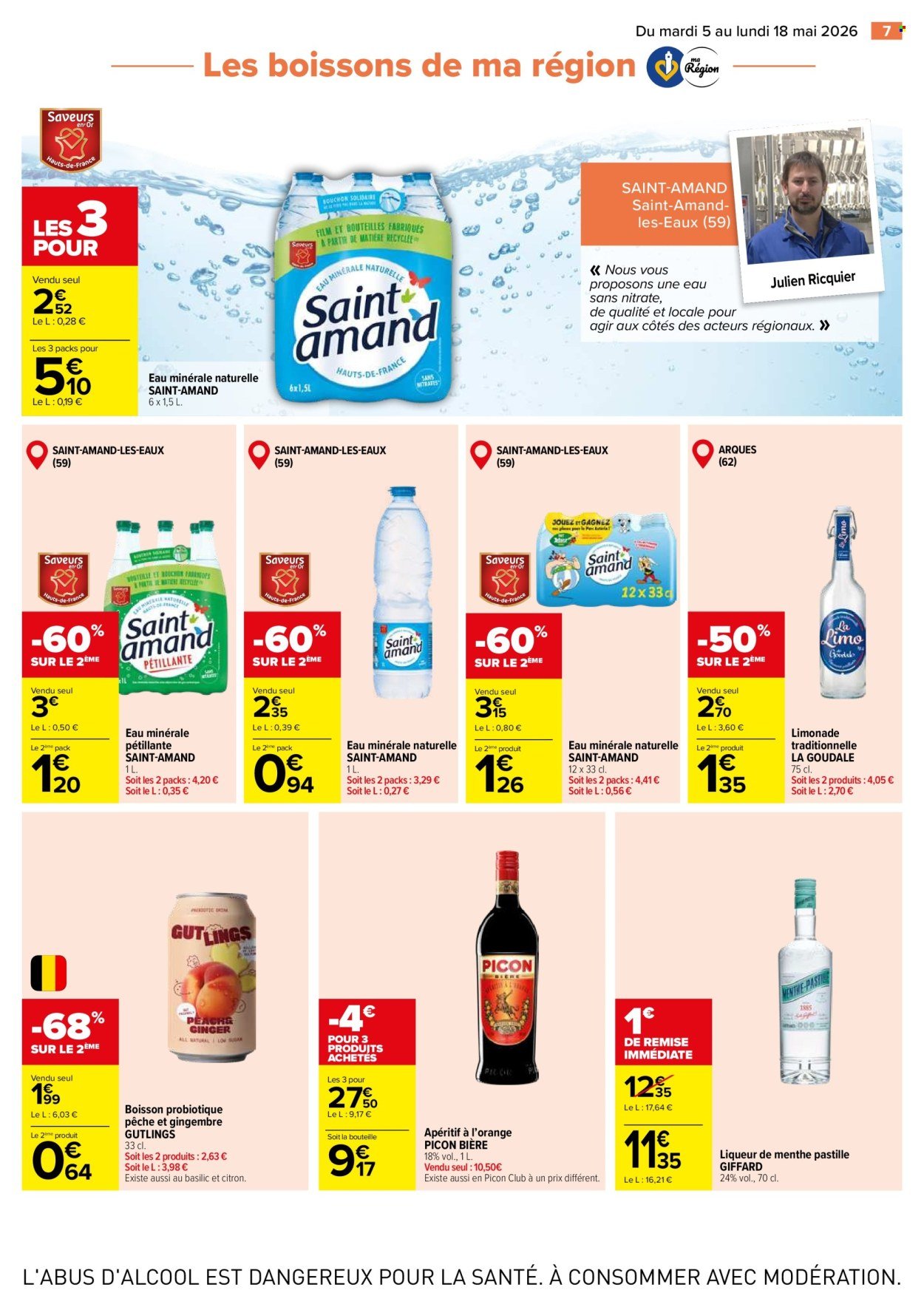 Catalogue CARREFOUR - LE MEILLEUR DE MA RÉGION - DU NORD ET DE LA BELGIQUE