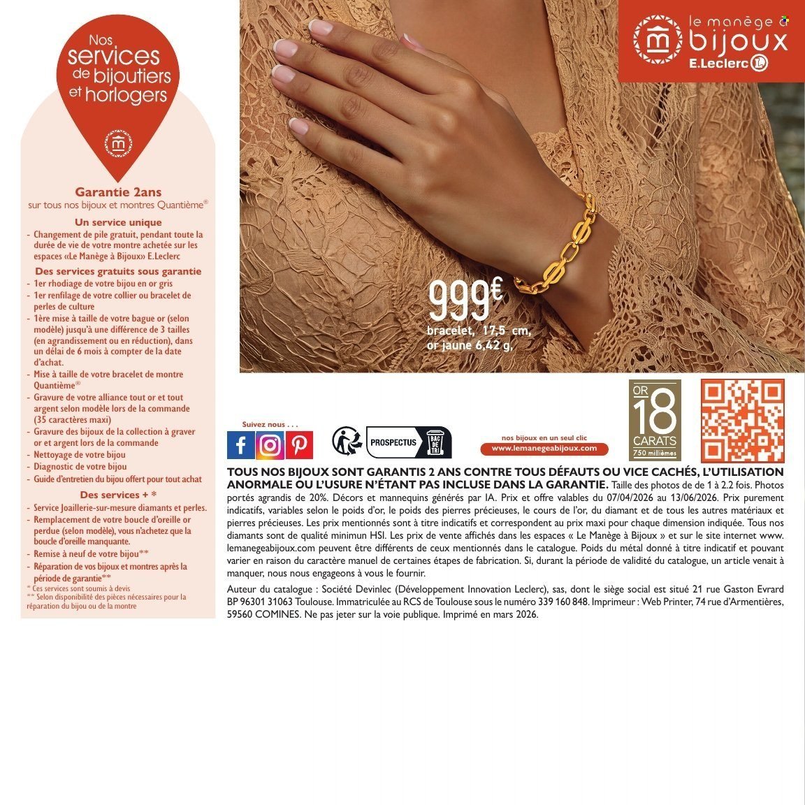 Catalogue E.LECLERC - PRINTEMPS ETE (2026-04-07 - 2026-06-13)