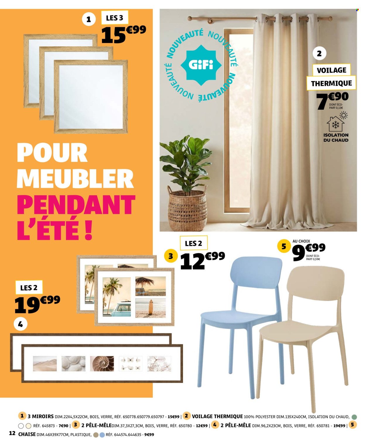 Catalogue GIFI - Arrivage de l'été !