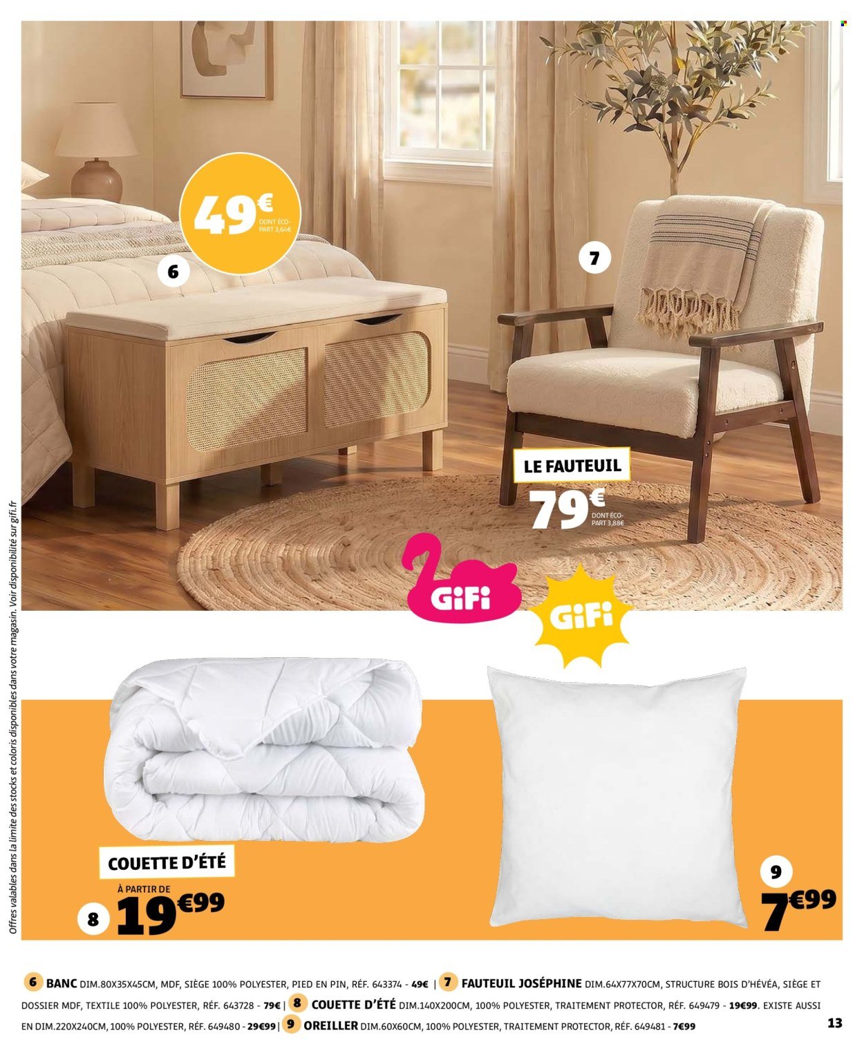 Catalogue GIFI - Arrivage de l'été !