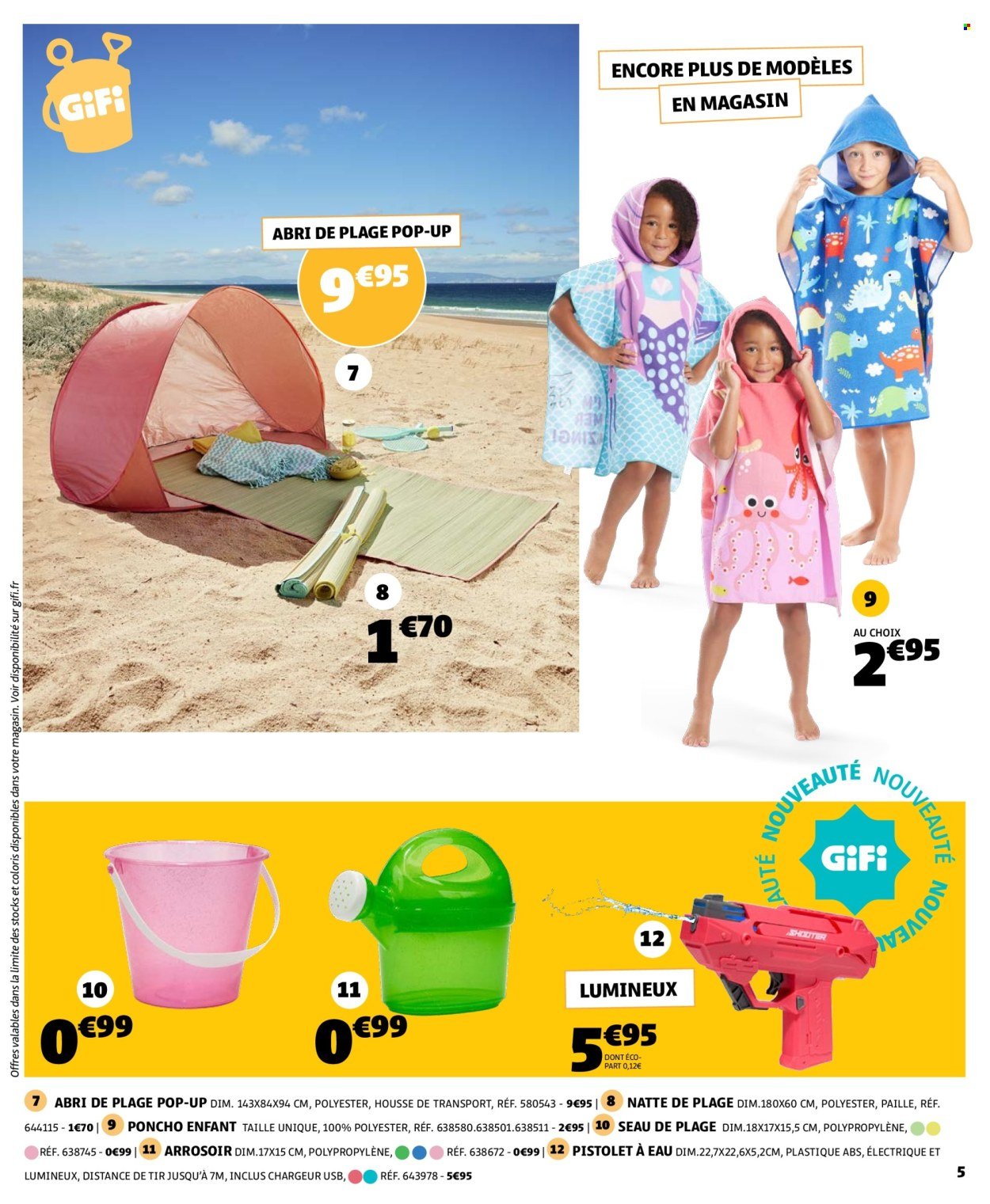 Catalogue GIFI - Arrivage de l'été !