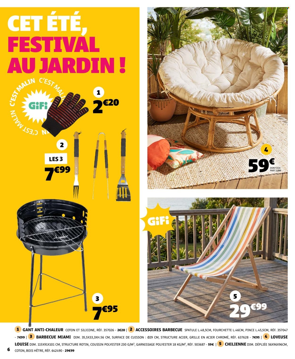 Catalogue GIFI - Arrivage de l'été !