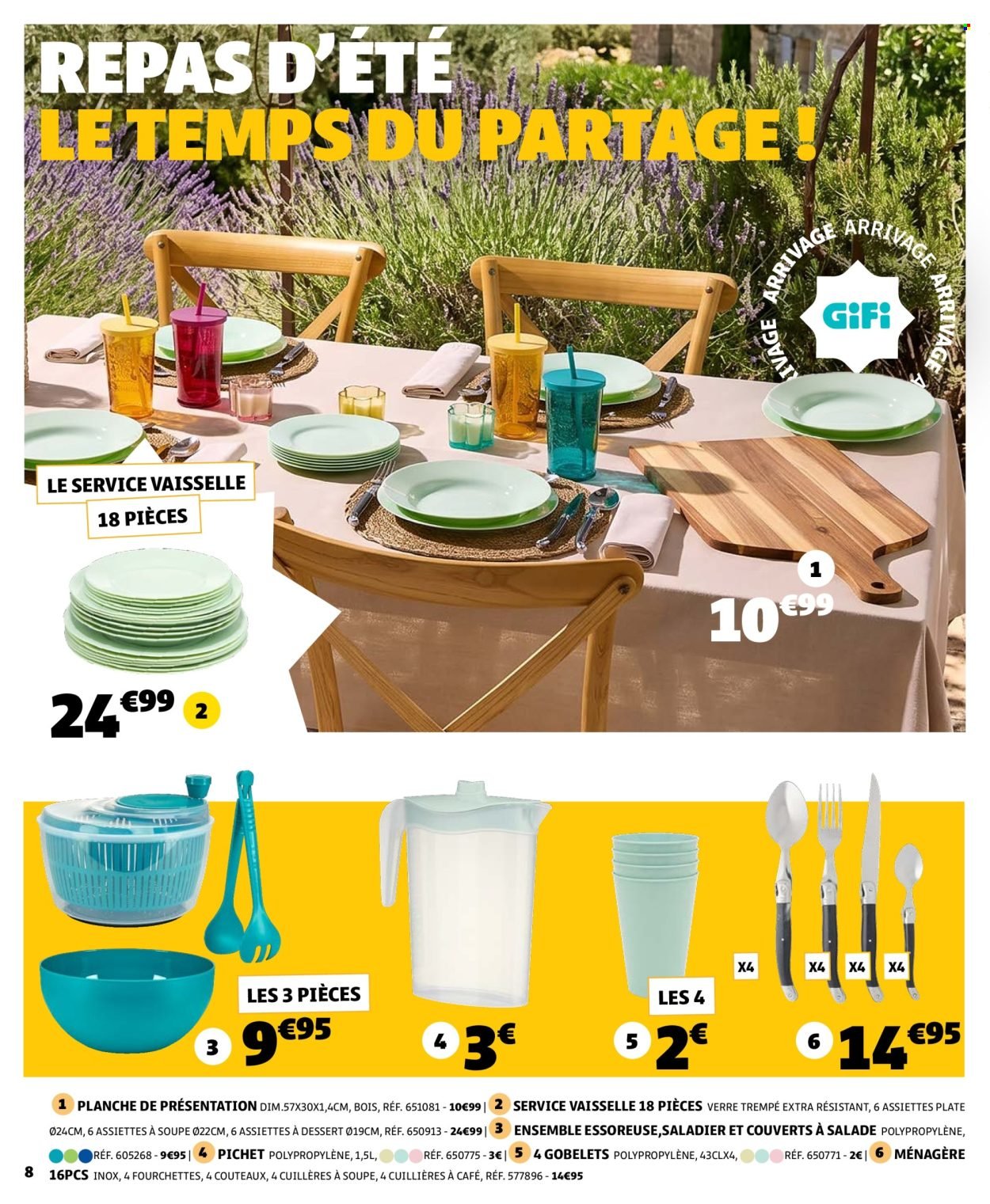 Catalogue GIFI - Arrivage de l'été !