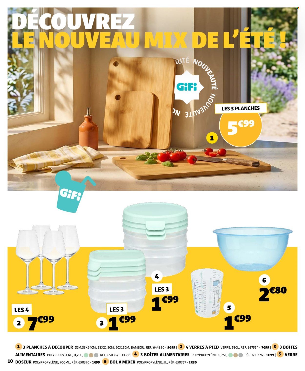 Catalogue GIFI - Arrivage de l'été !
