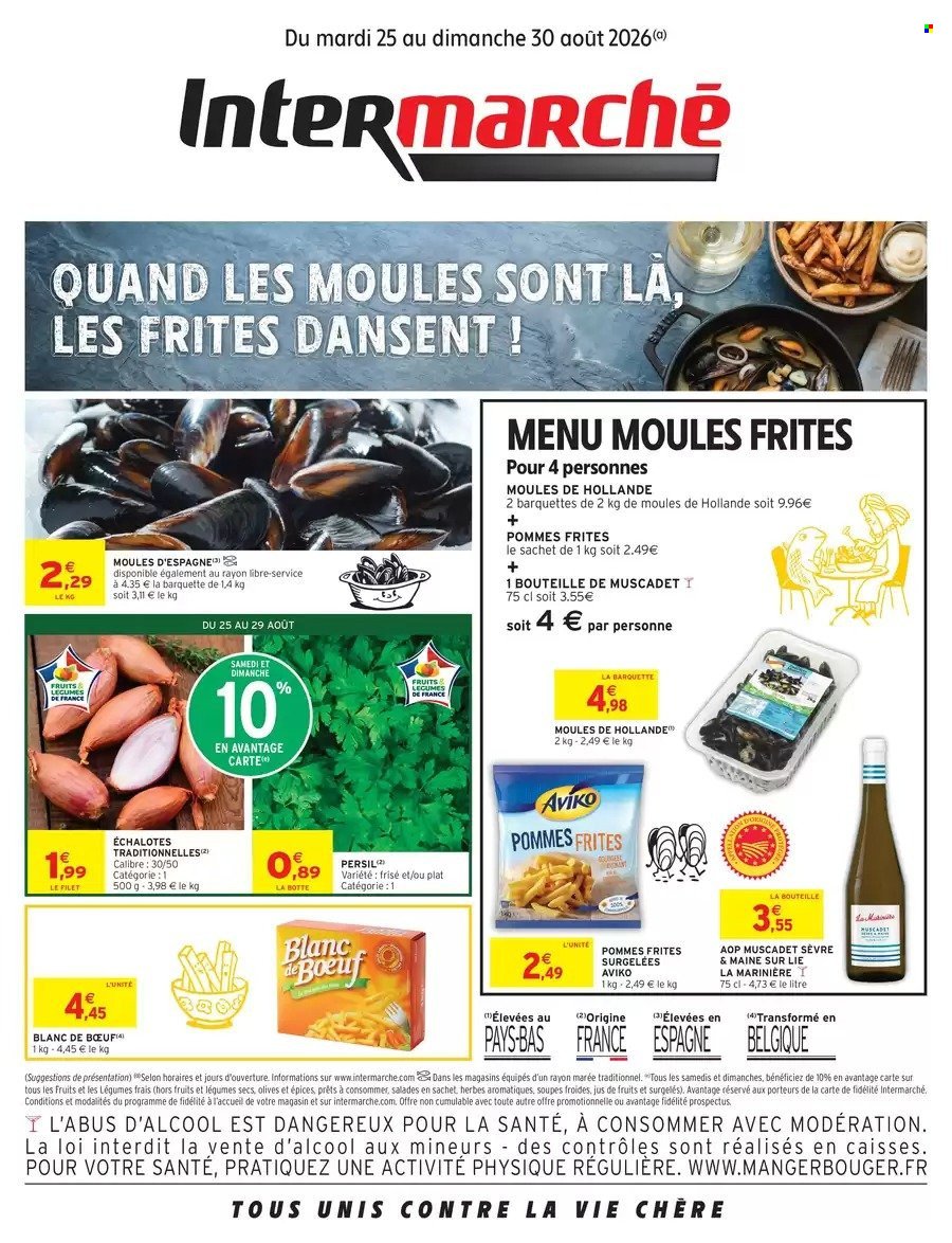 Catalogue INTERMARCHÉ - Moules frites