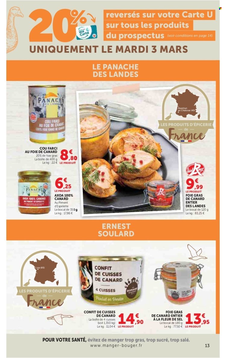 Catalogue HYPER U - Foire au gras