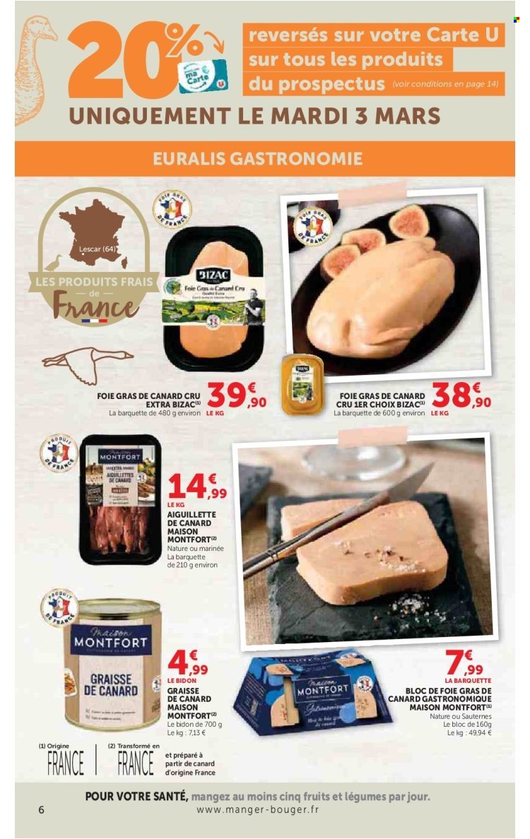 Catalogue HYPER U - Foire au gras