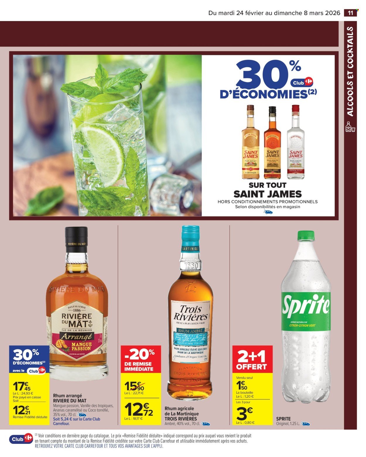 Catalogue CARREFOUR MARKET - LE MOIS VIP 70% D'ÉCONOMIES (2026-02-24 - 2026-03-08)