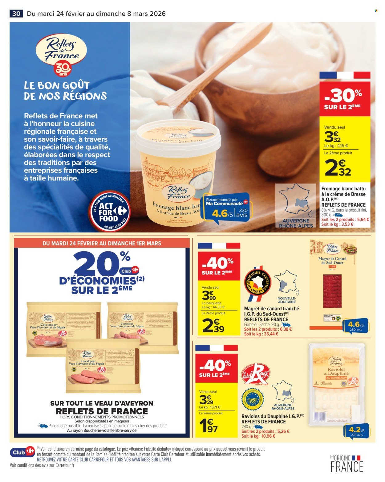 Catalogue CARREFOUR MARKET - LE MOIS VIP 70% D'ÉCONOMIES (2026-02-24 - 2026-03-08)