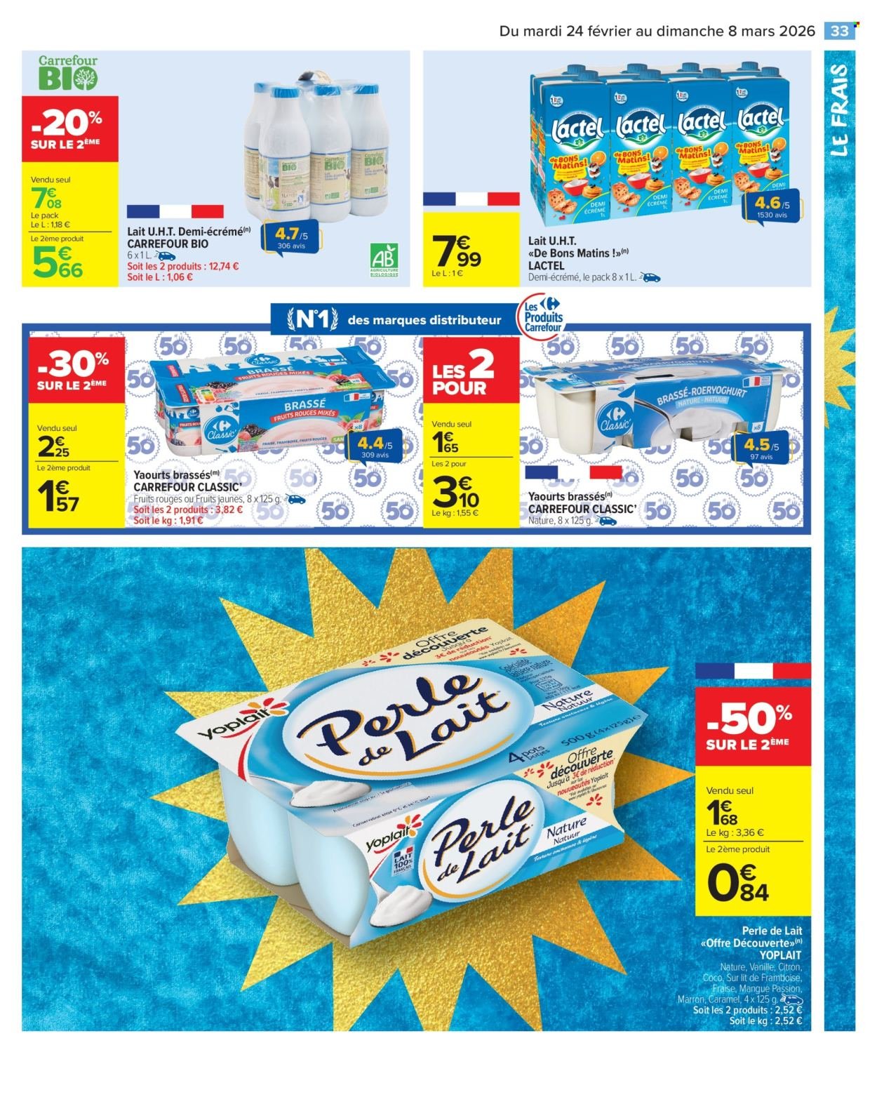 Catalogue CARREFOUR MARKET - LE MOIS VIP 70% D'ÉCONOMIES (2026-02-24 - 2026-03-08)