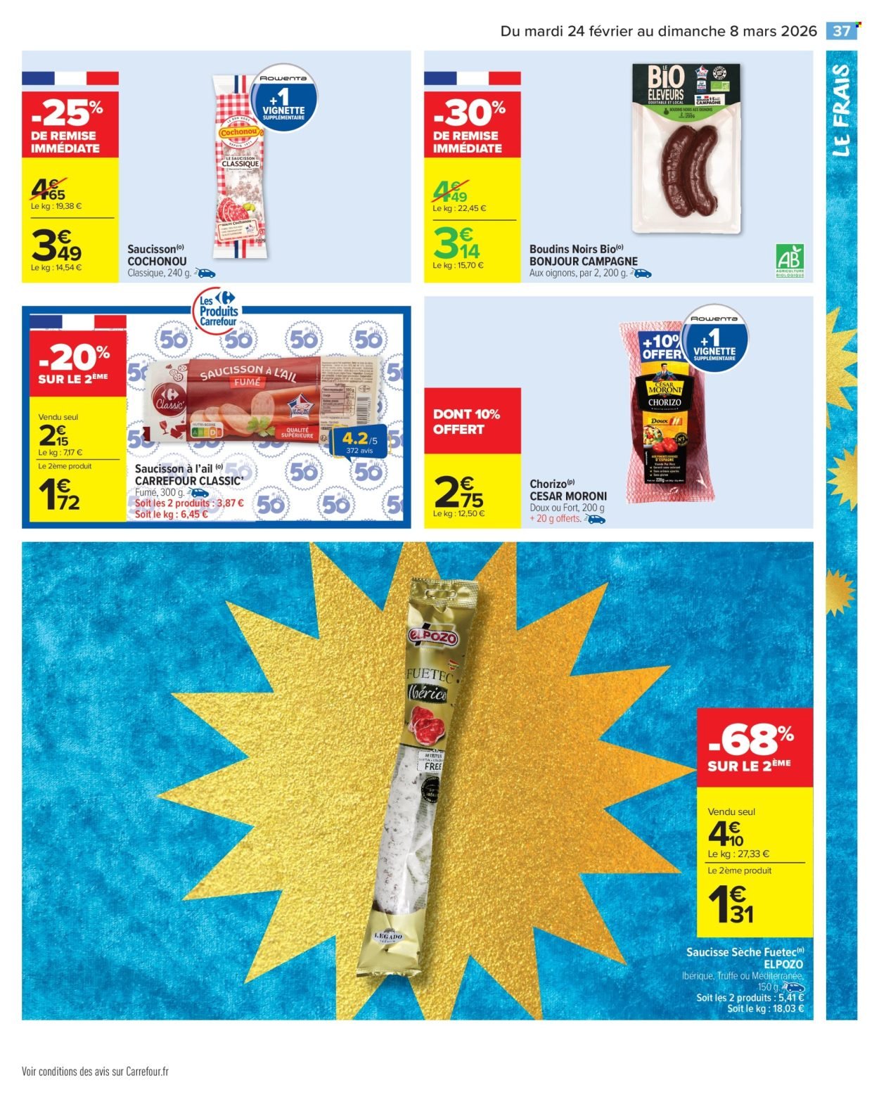 Catalogue CARREFOUR MARKET - LE MOIS VIP 70% D'ÉCONOMIES (2026-02-24 - 2026-03-08)