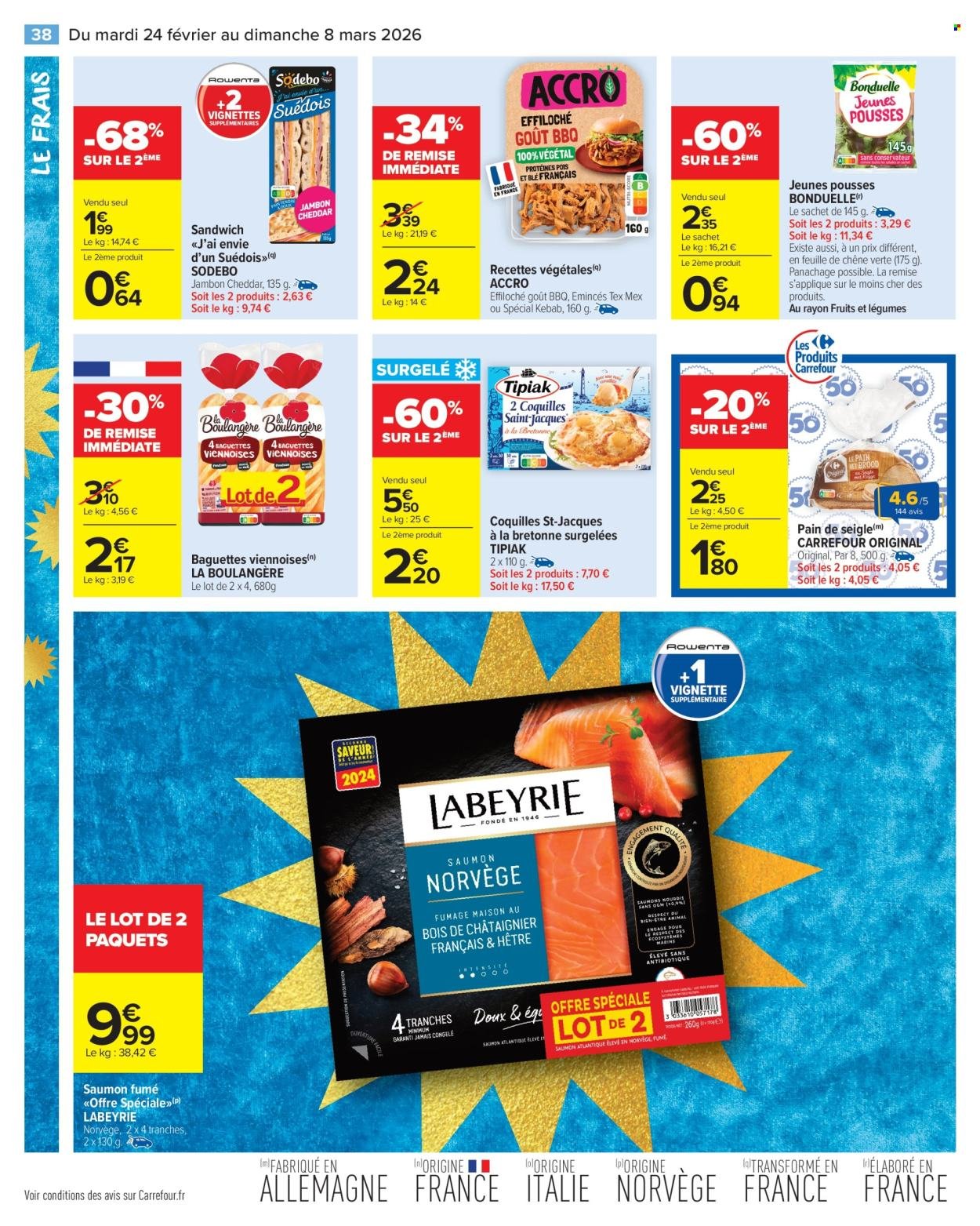 Catalogue CARREFOUR MARKET - LE MOIS VIP 70% D'ÉCONOMIES (2026-02-24 - 2026-03-08)