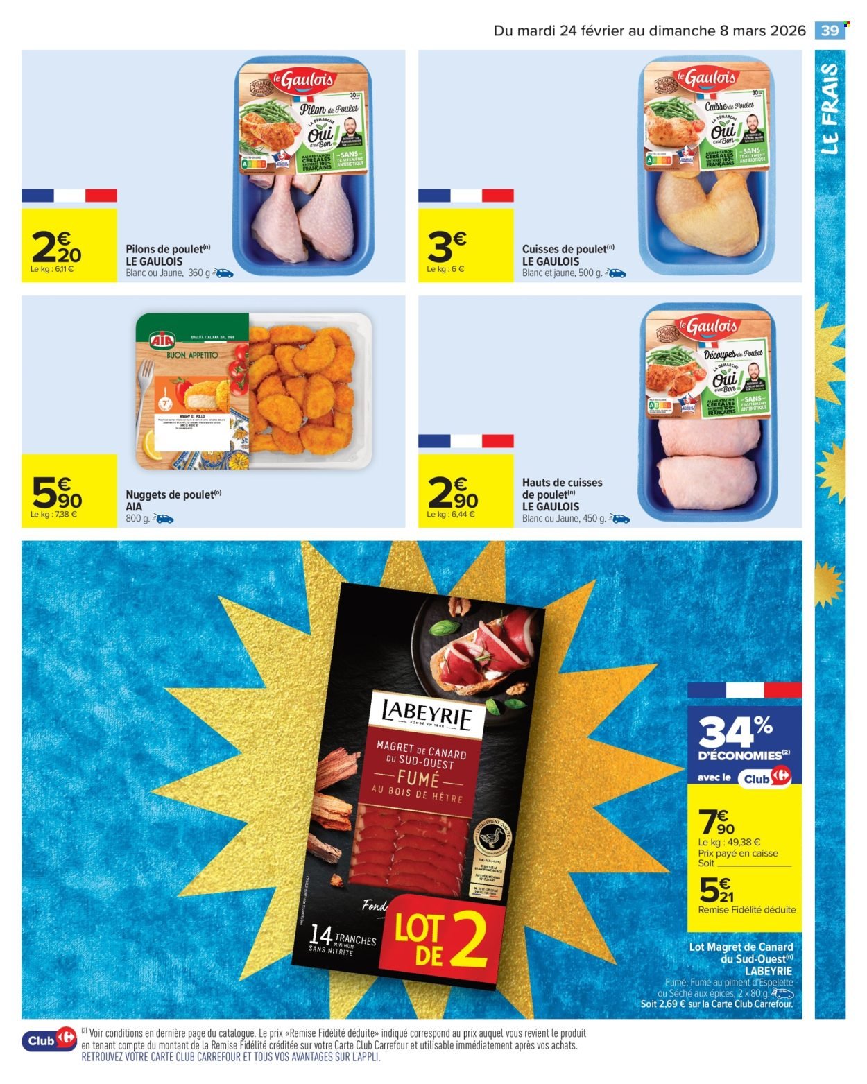 Catalogue CARREFOUR MARKET - LE MOIS VIP 70% D'ÉCONOMIES (2026-02-24 - 2026-03-08)