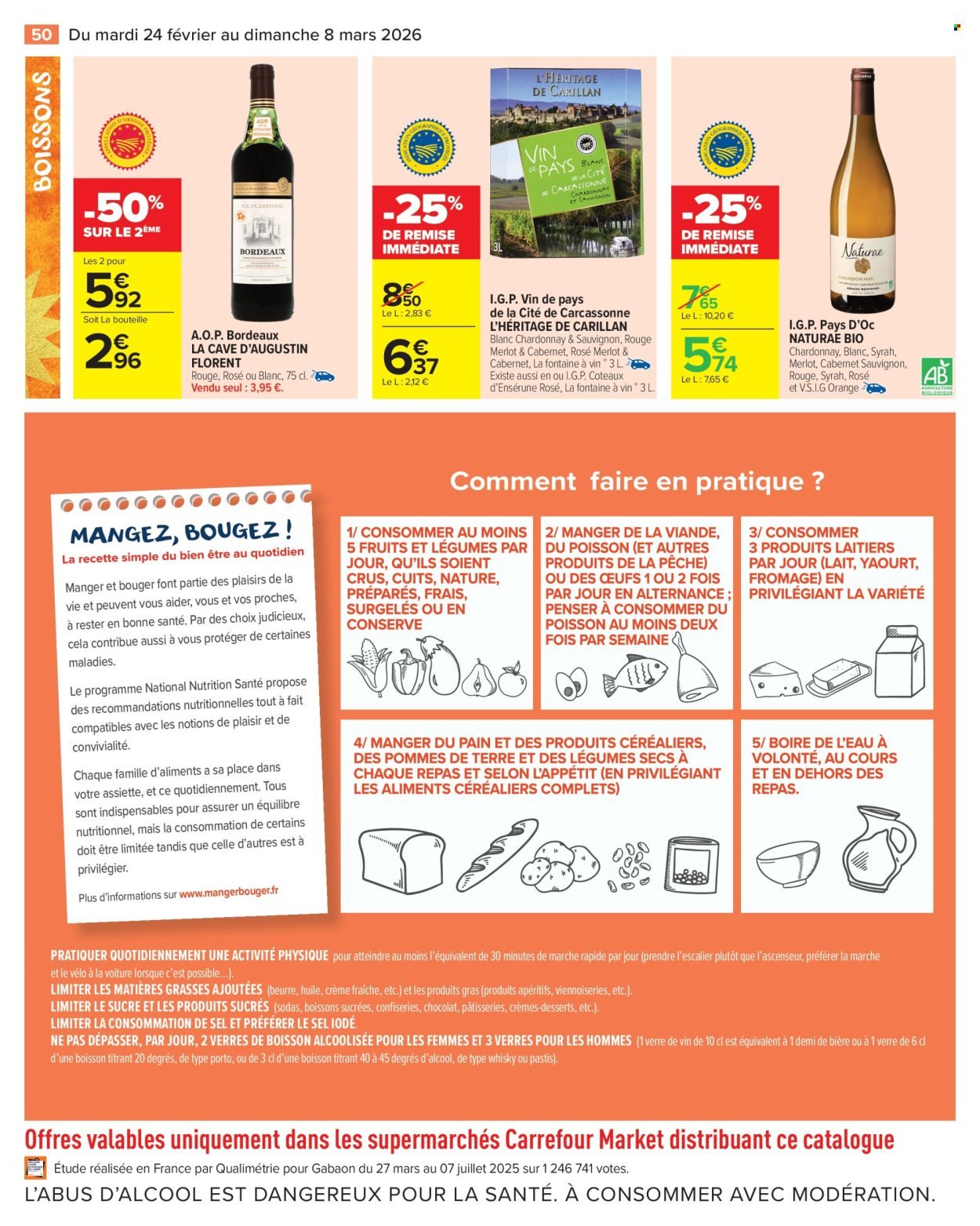 Catalogue CARREFOUR MARKET - LE MOIS VIP 70% D'ÉCONOMIES (2026-02-24 - 2026-03-08)