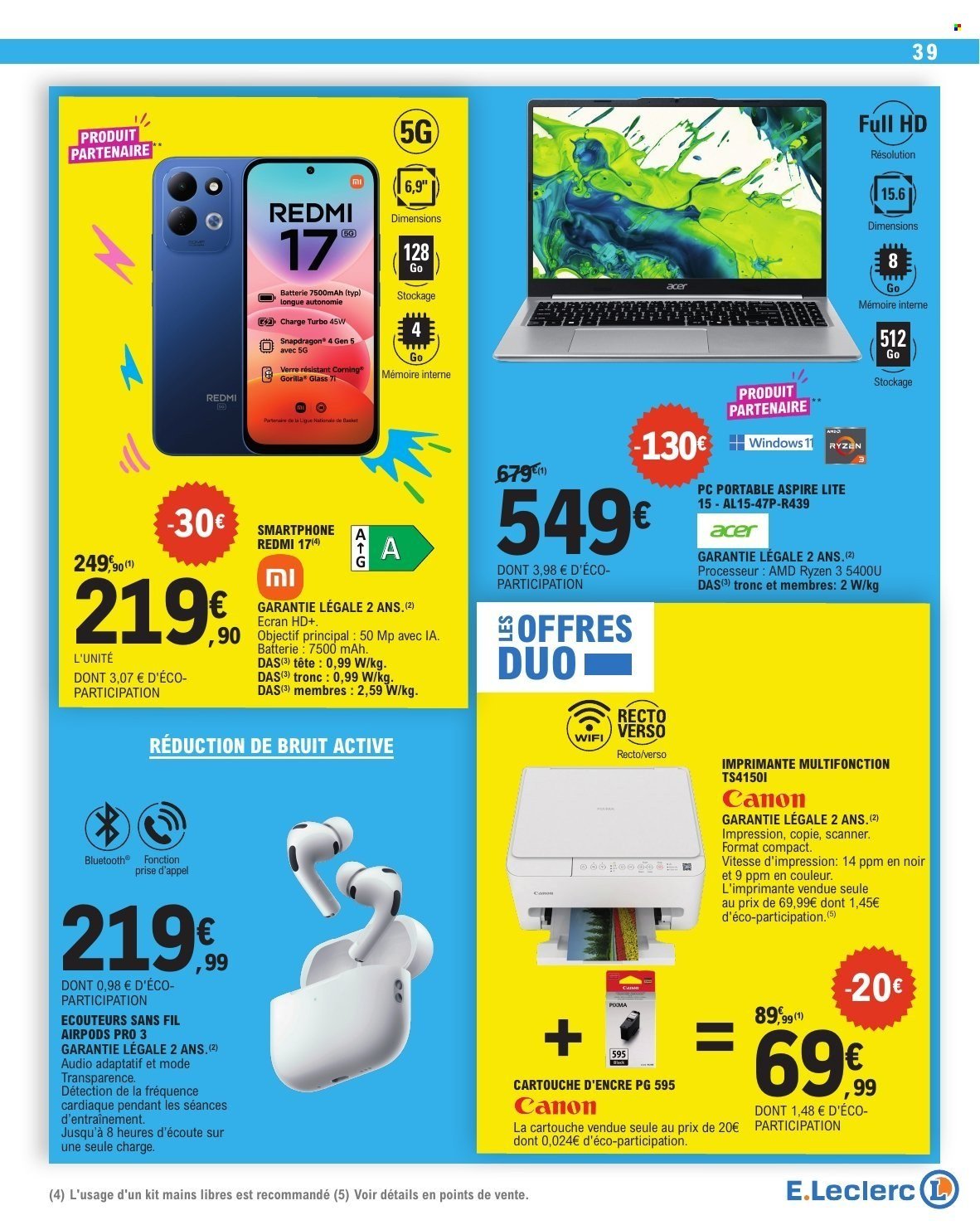 Catalogue E.LECLERC - EVENEMENT