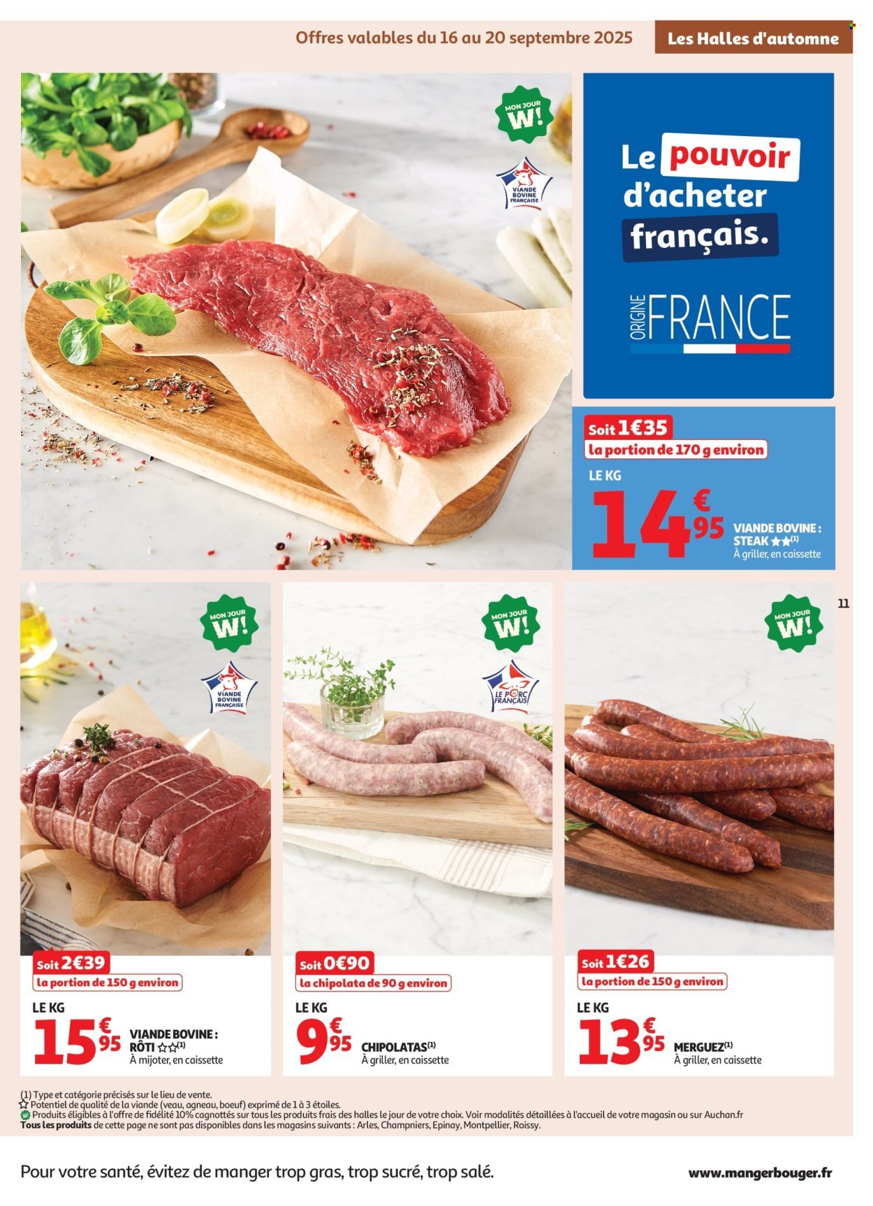 Catalogue AUCHAN - C'est parti pour les petits prix dans votre super (2025-09-16 - 2025-09-27)