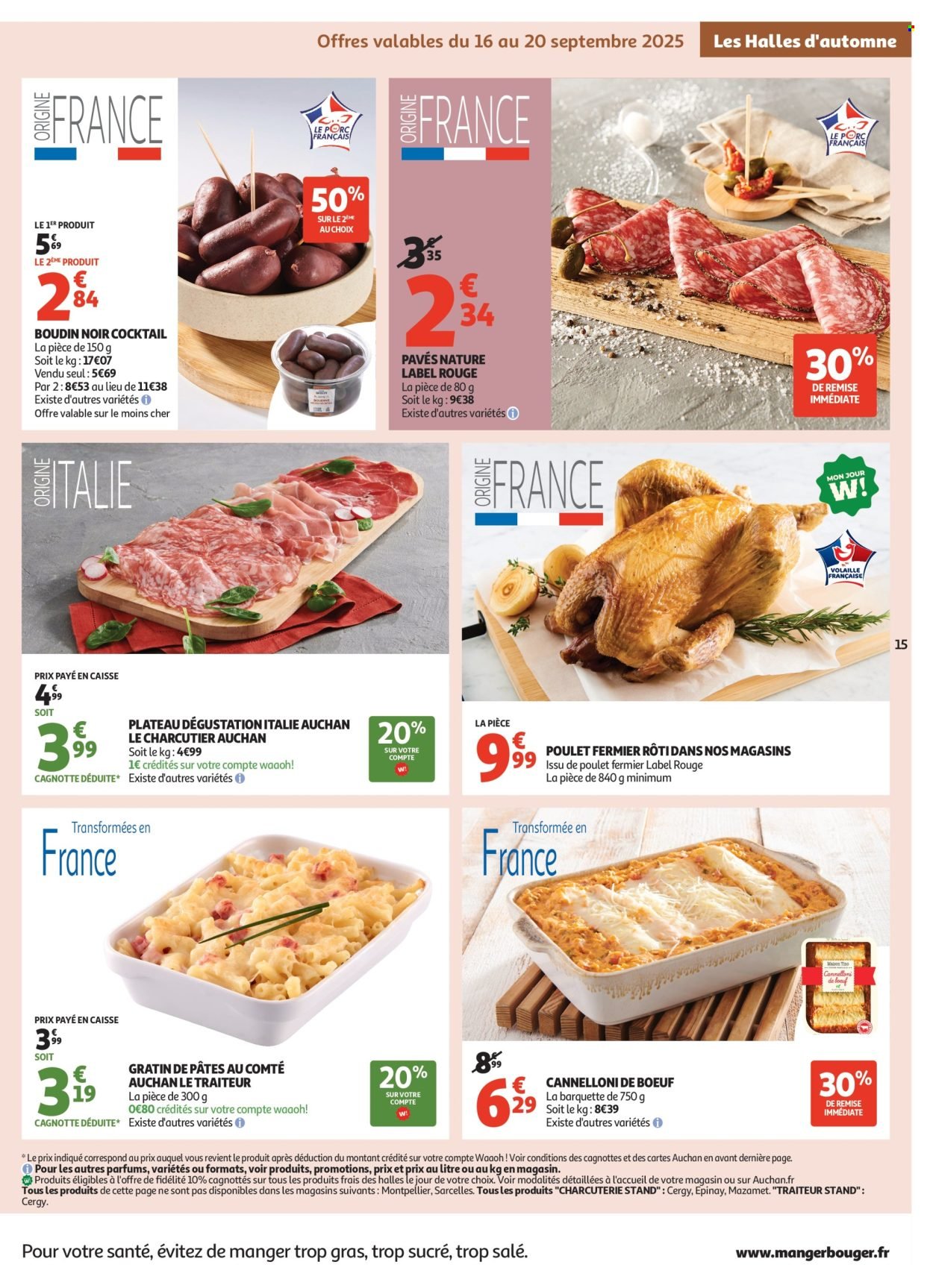 Catalogue AUCHAN - C'est parti pour les petits prix dans votre super (2025-09-16 - 2025-09-27)