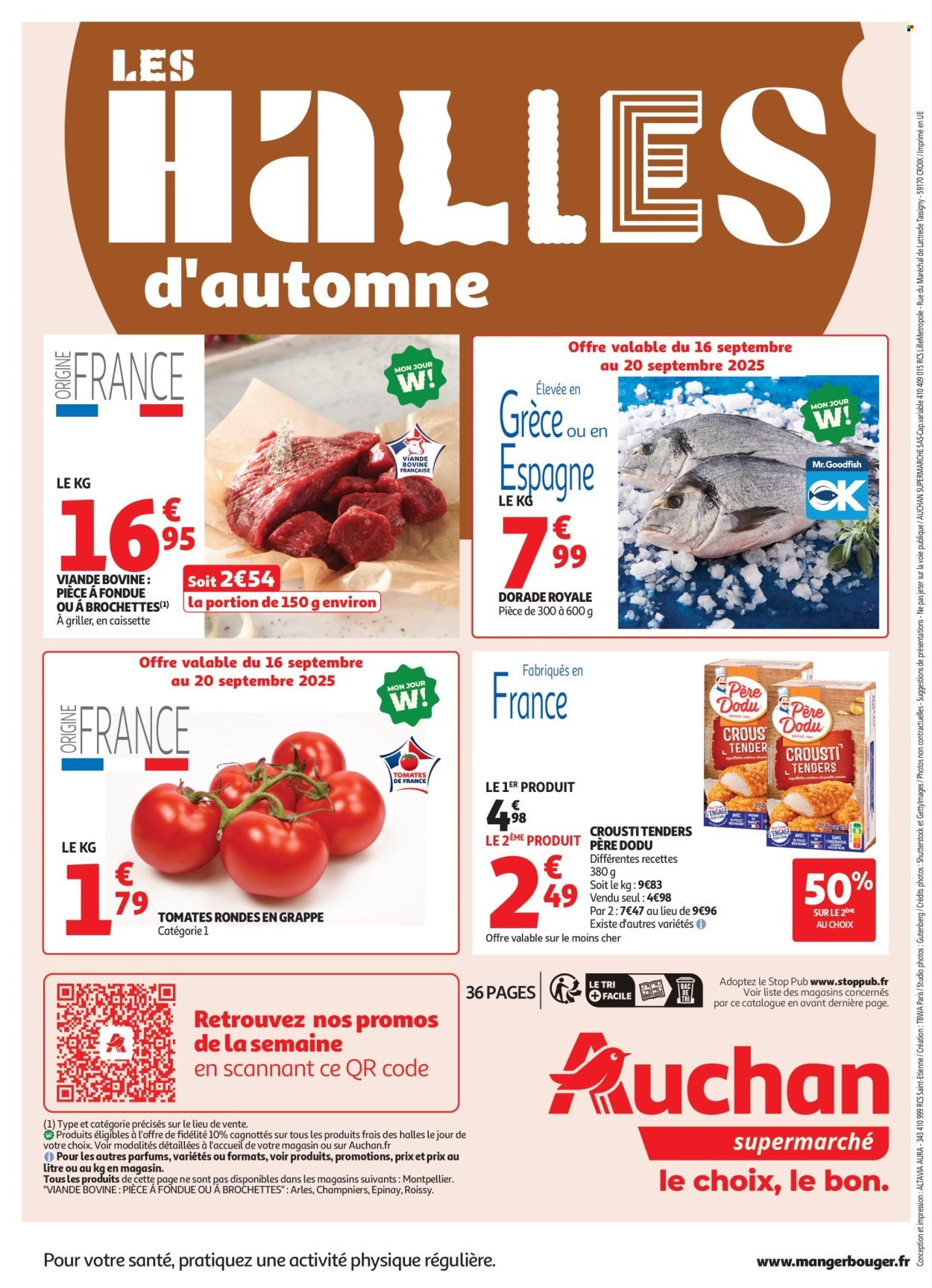 Catalogue AUCHAN - C'est parti pour les petits prix dans votre super (2025-09-16 - 2025-09-27)