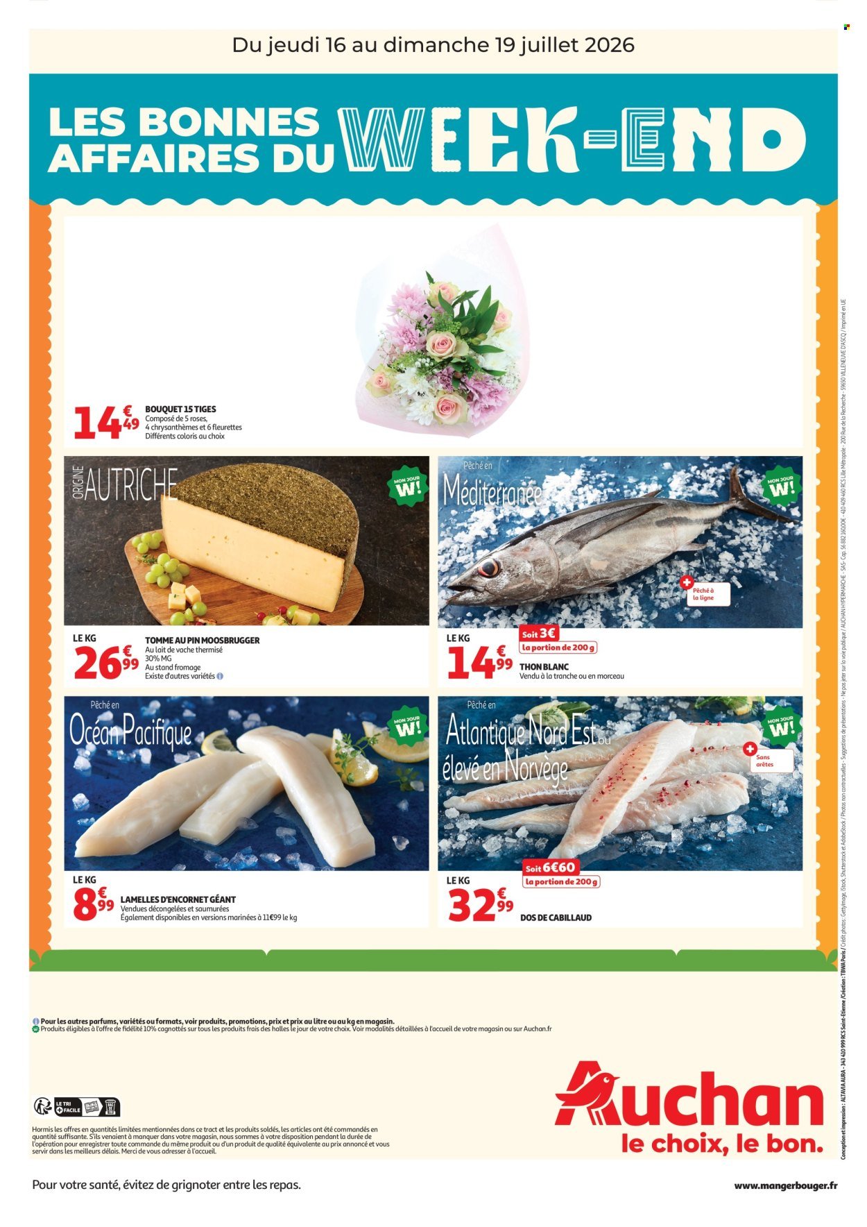 Catalogue AUCHAN - Les bons plans du week-end dans votre hyper !
