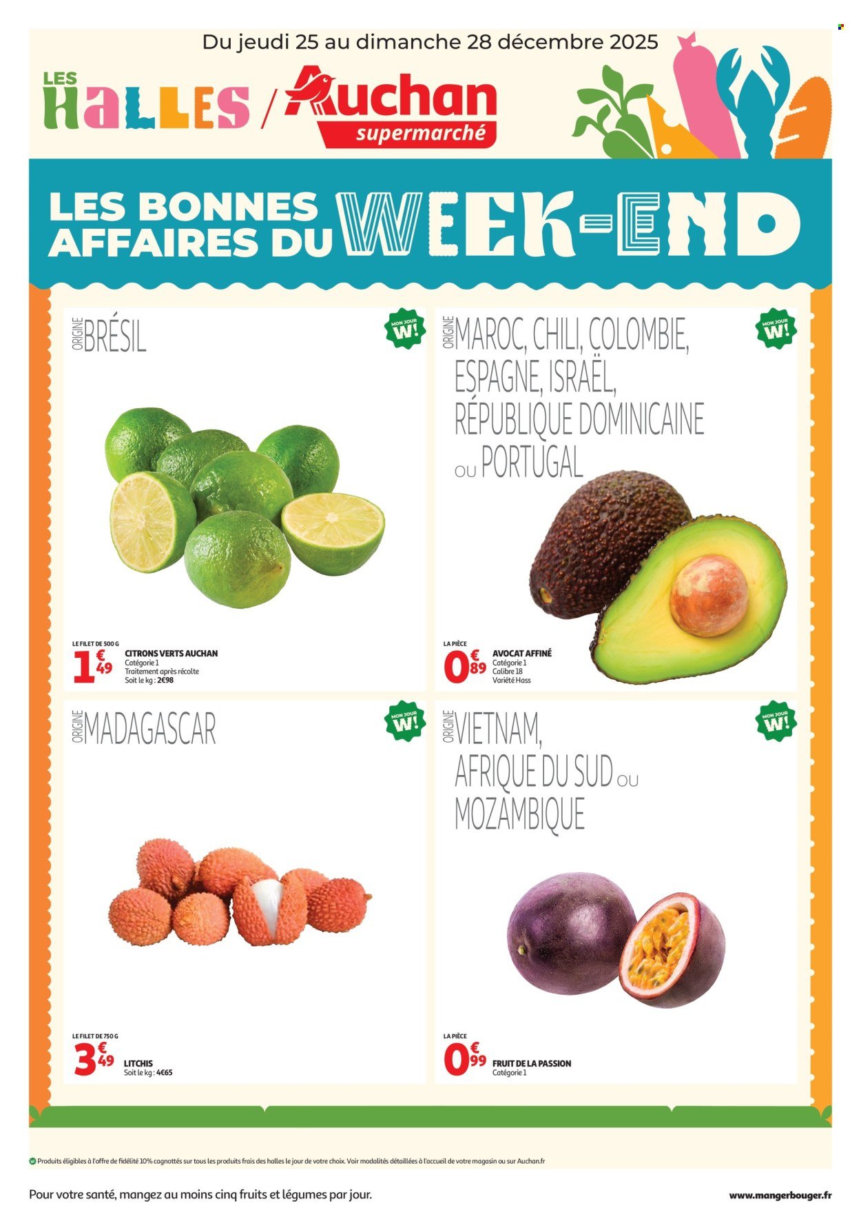 Catalogue AUCHAN - Les bons plans du week-end dans votre super !
