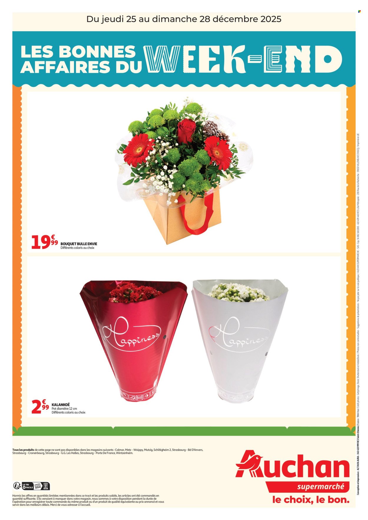 Catalogue AUCHAN - Les bons plans du week-end dans votre super !