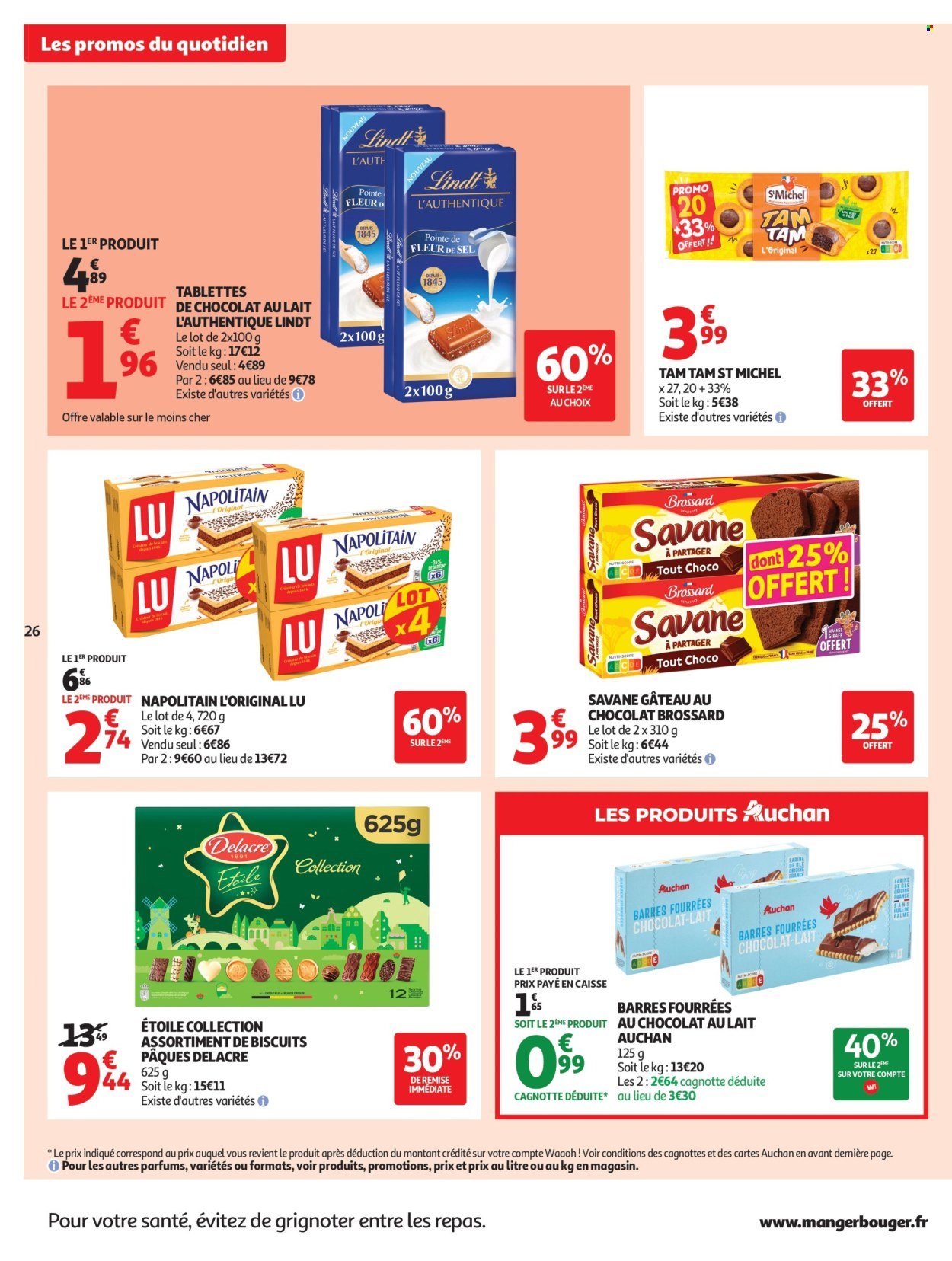 Catalogue AUCHAN - Chocolat Pâques hypers (2026-03-24 - 2026-04-04)