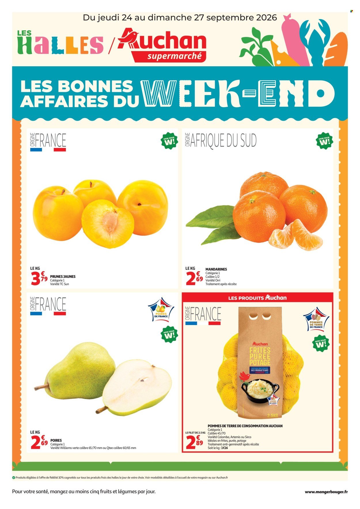 Catalogue AUCHAN - Les bons plans du week end dans votre super