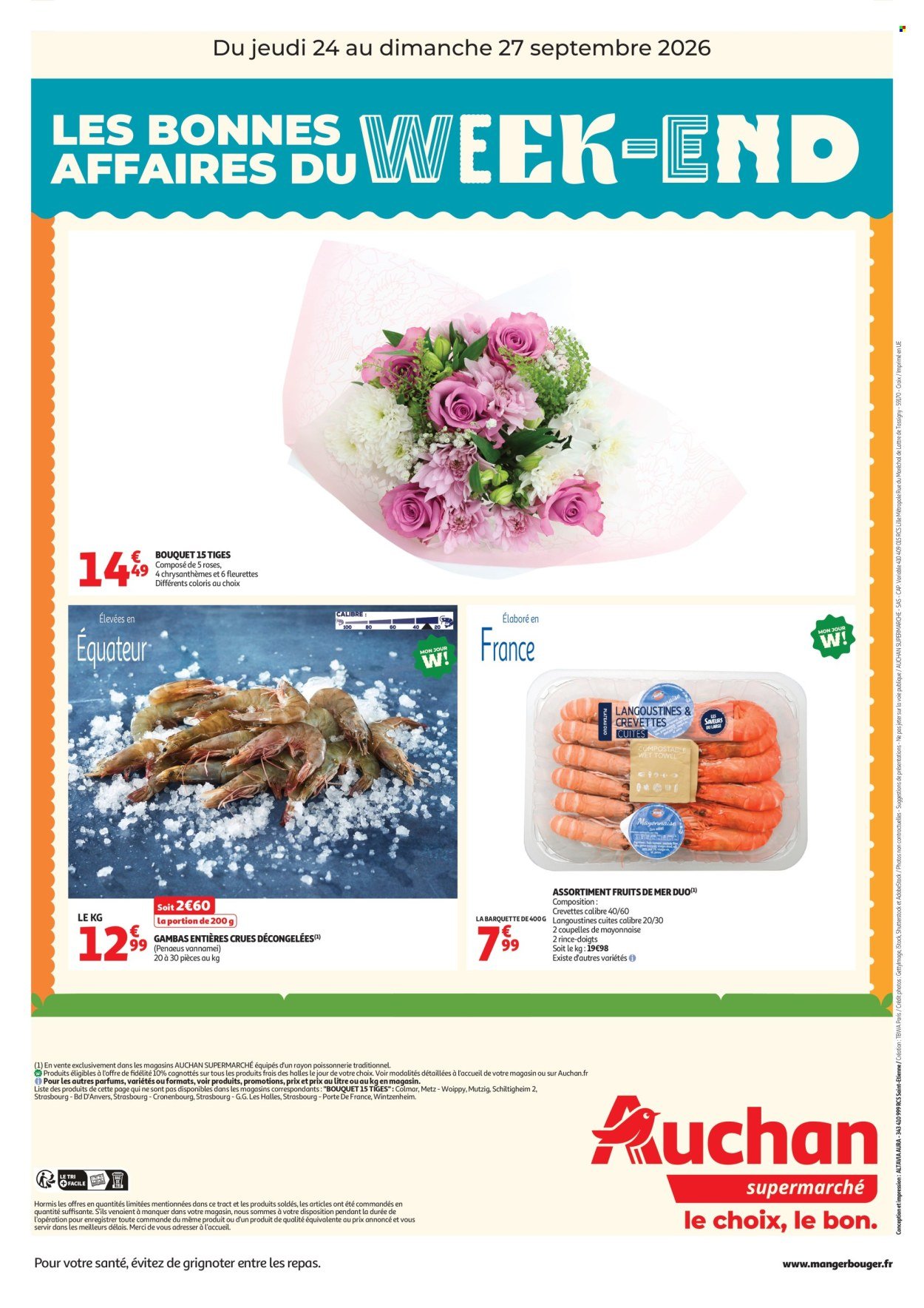 Catalogue AUCHAN - Les bons plans du week end dans votre super