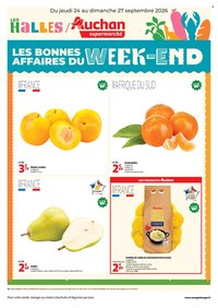Catalogue AUCHAN - Les bons plans du week end dans votre super