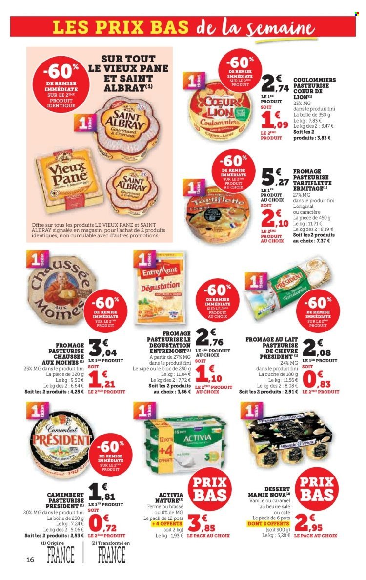 Catalogue SUPER U - Les prix bas de la semaine (2025-09-30 - 2025-10-12)