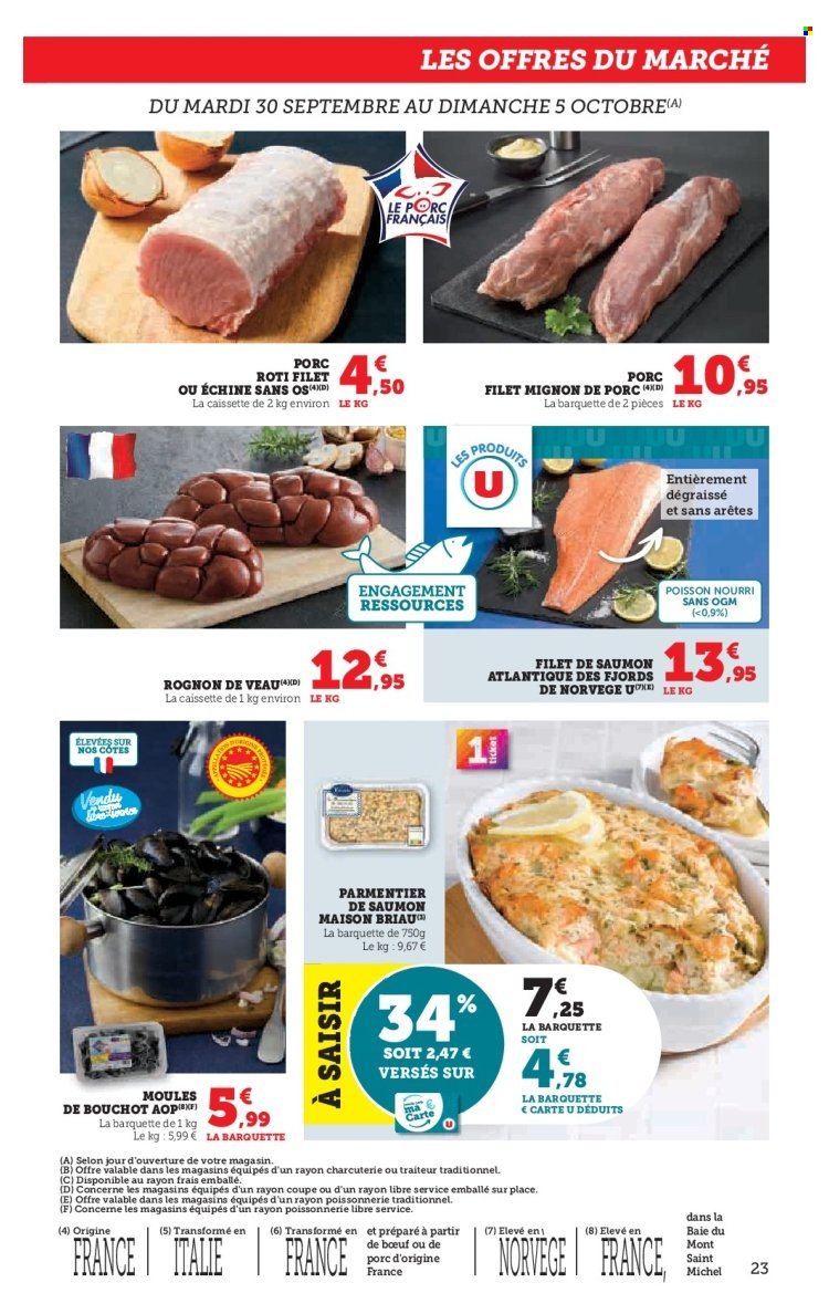 Catalogue SUPER U - Les prix bas de la semaine (2025-09-30 - 2025-10-12)