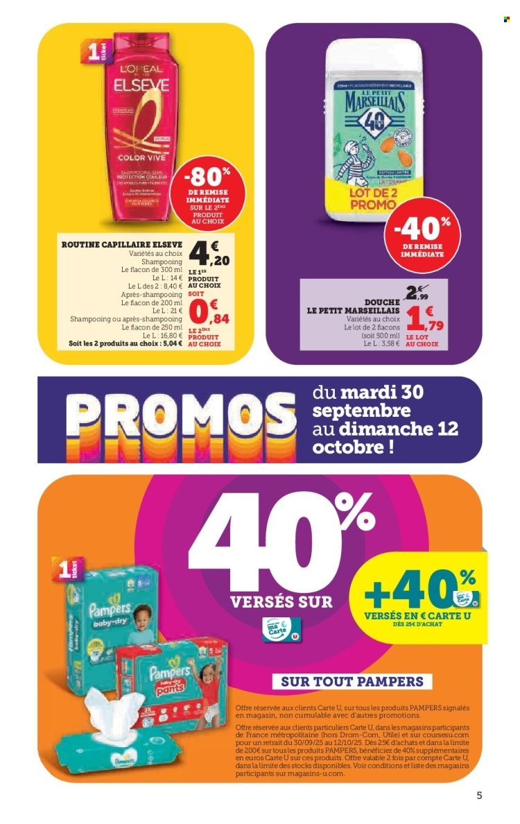 Catalogue SUPER U - Les prix bas de la semaine (2025-09-30 - 2025-10-12)