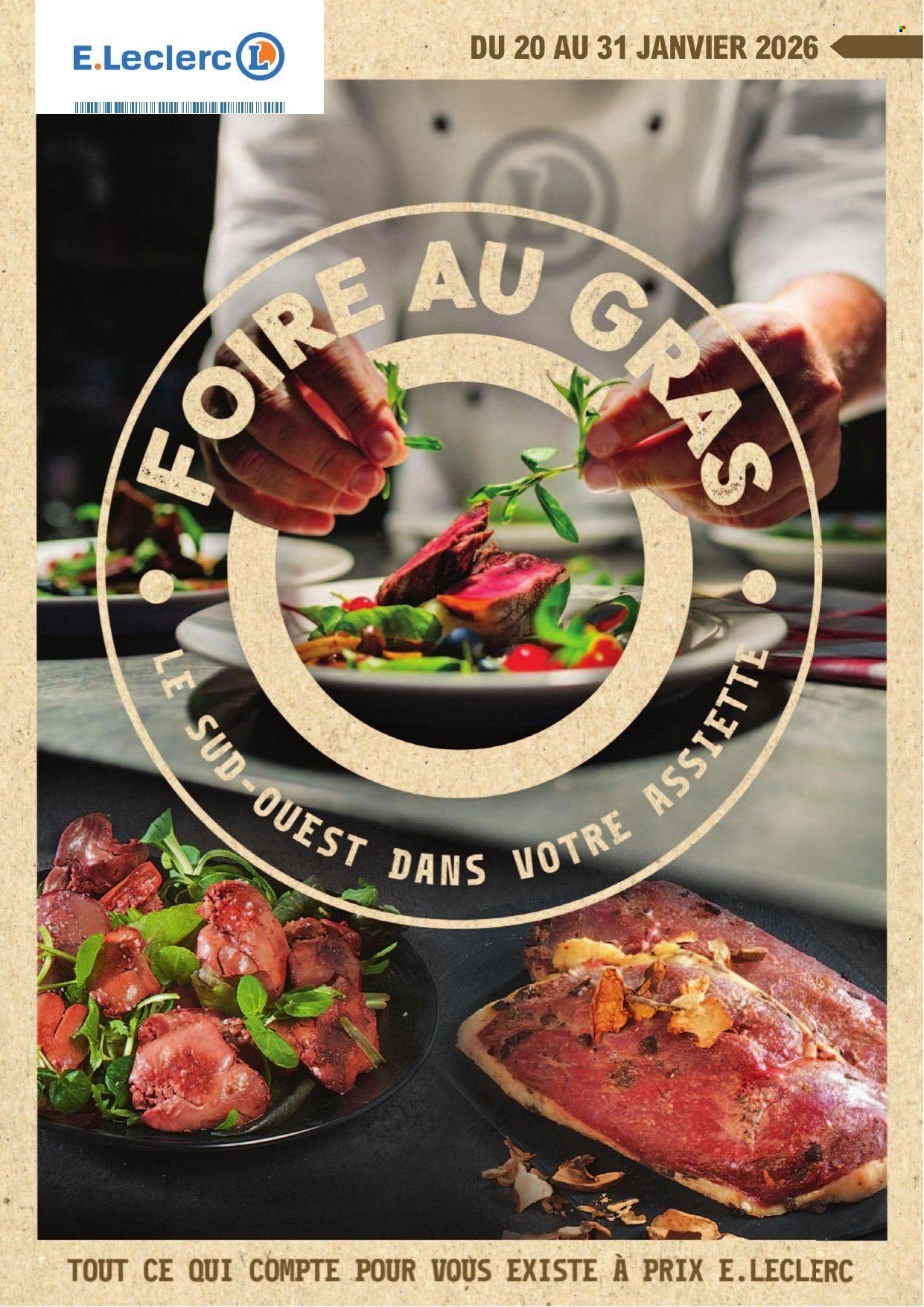 Catalogue E.LECLERC - FOIRE AU GRAS