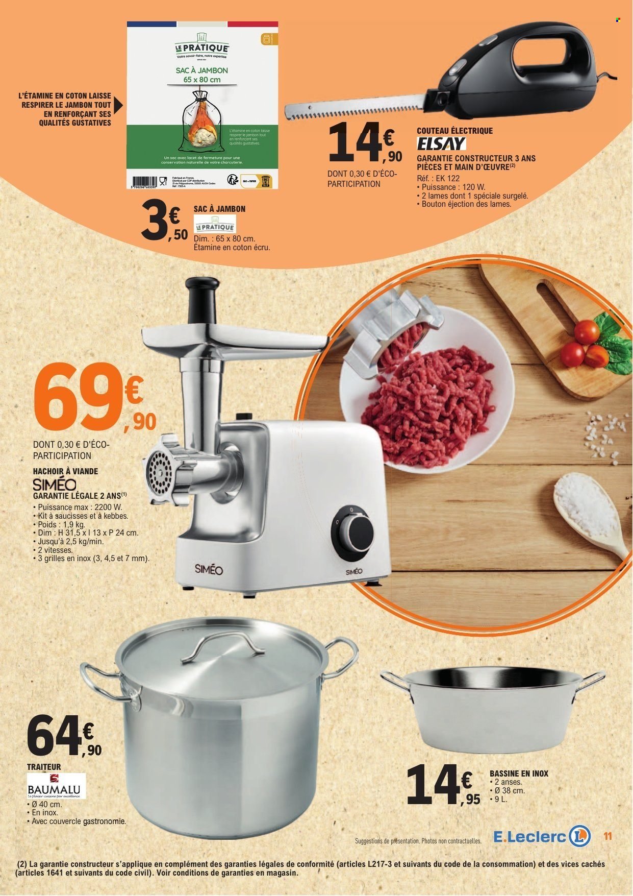 Catalogue E.LECLERC - FOIRE AU GRAS