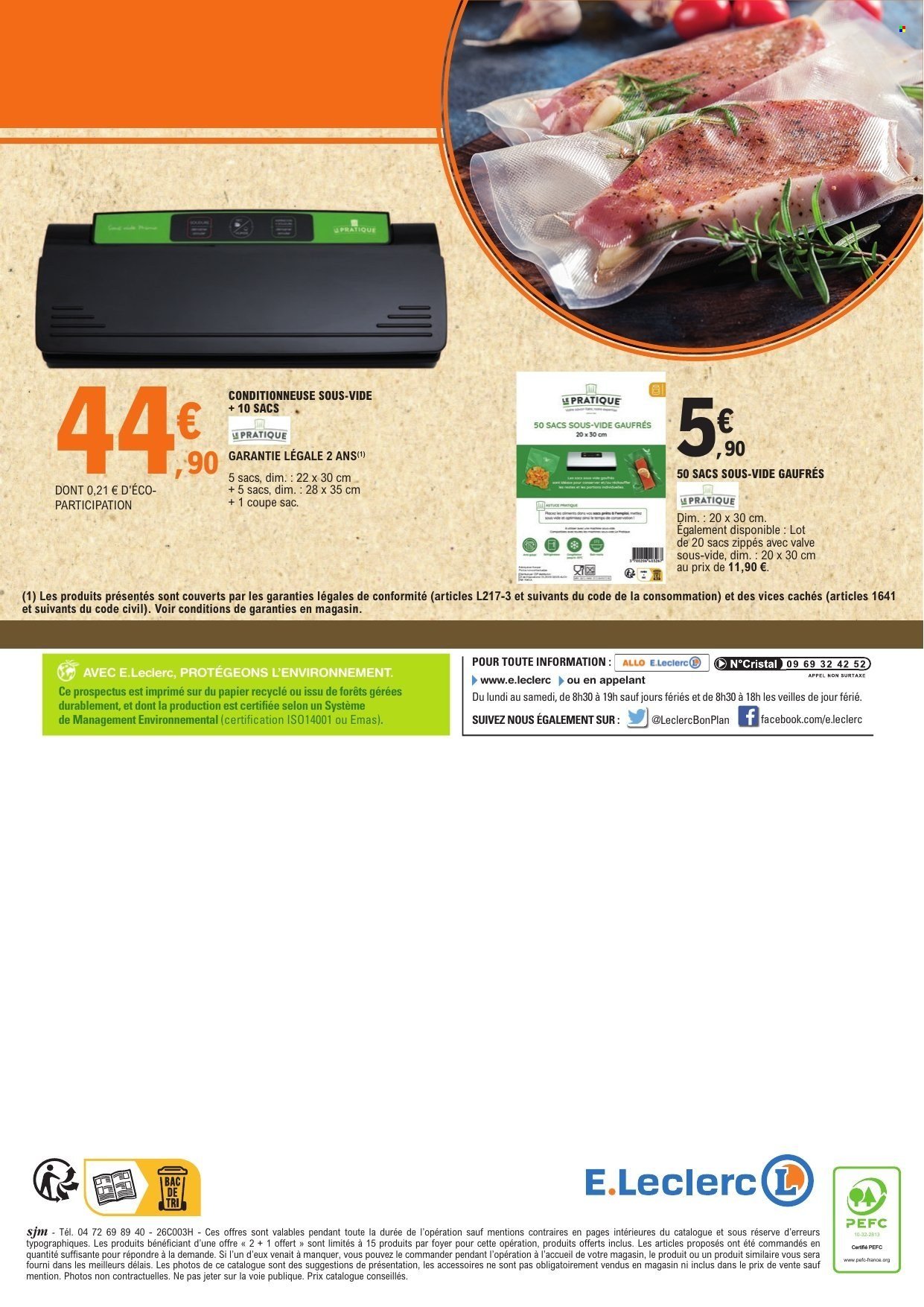 Catalogue E.LECLERC - FOIRE AU GRAS