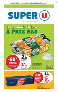 Catalogue SUPER U - Les prix bas de la semaine
