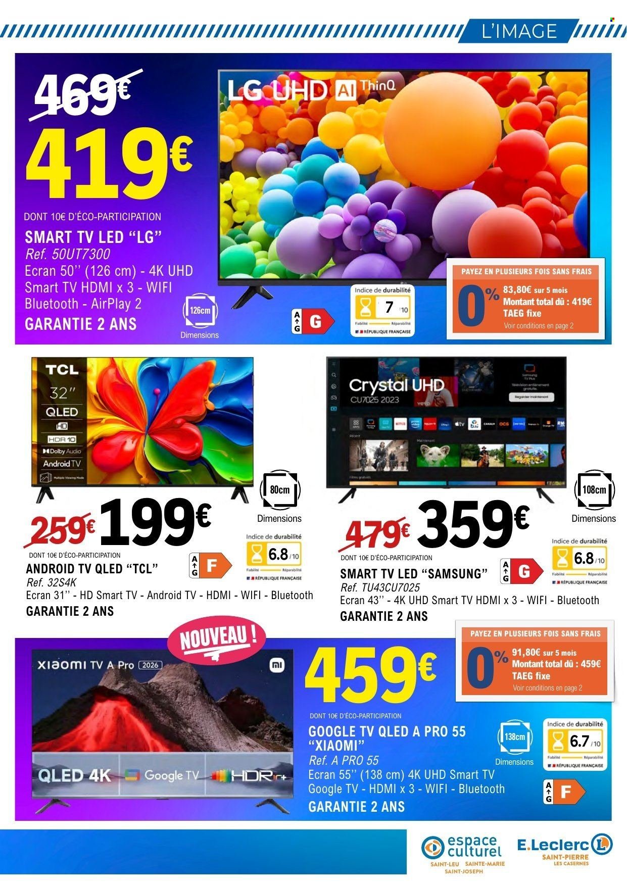 Catalogue E.LECLERC - Du mardi 13 janvier 2026