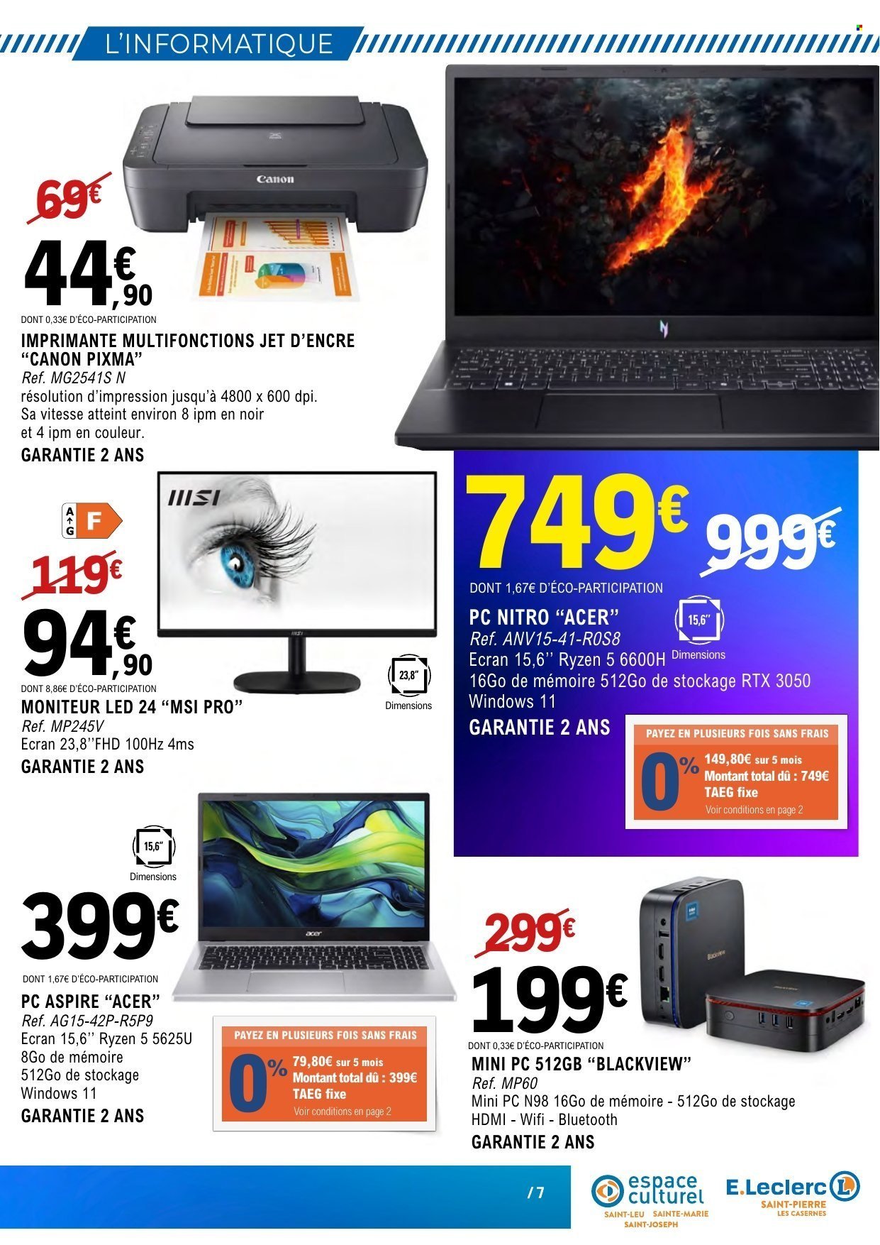 Catalogue E.LECLERC - Du mardi 13 janvier 2026